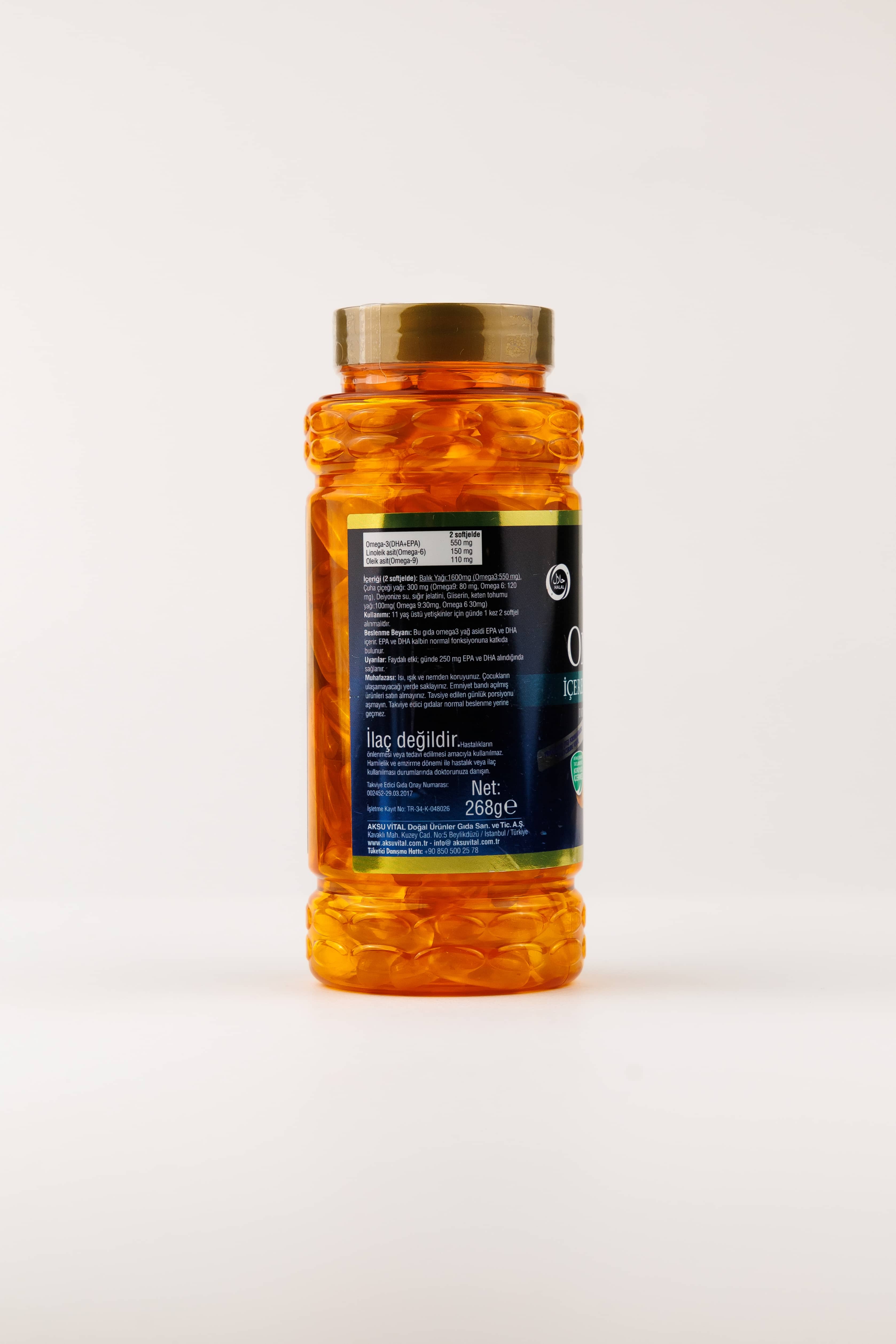 Shiffa Home Omega 3,6,9 1000 mg, 200 kapsul 3