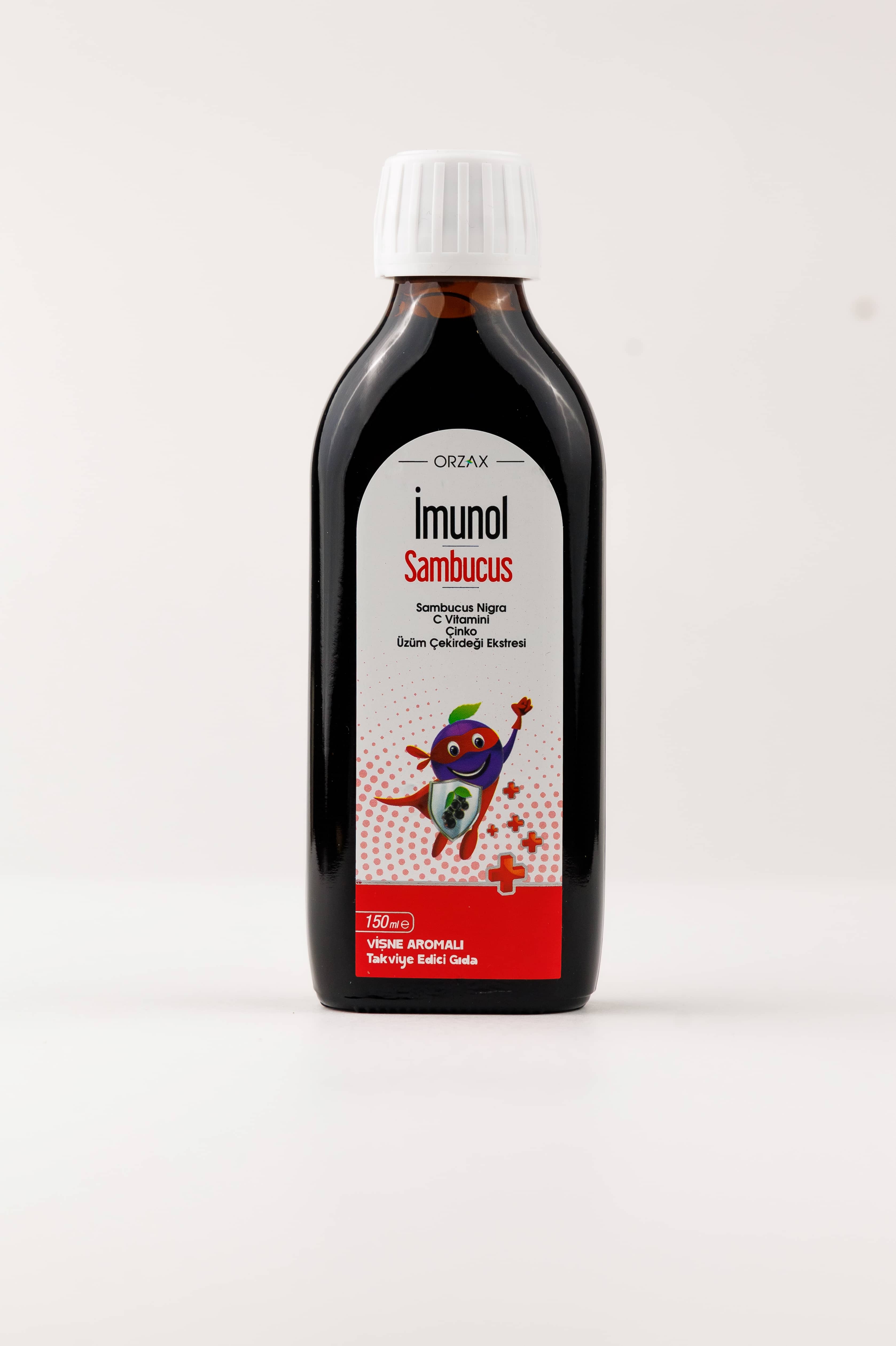 Orzax Imunol Surup SAMBUCUZ, 150 ml 2