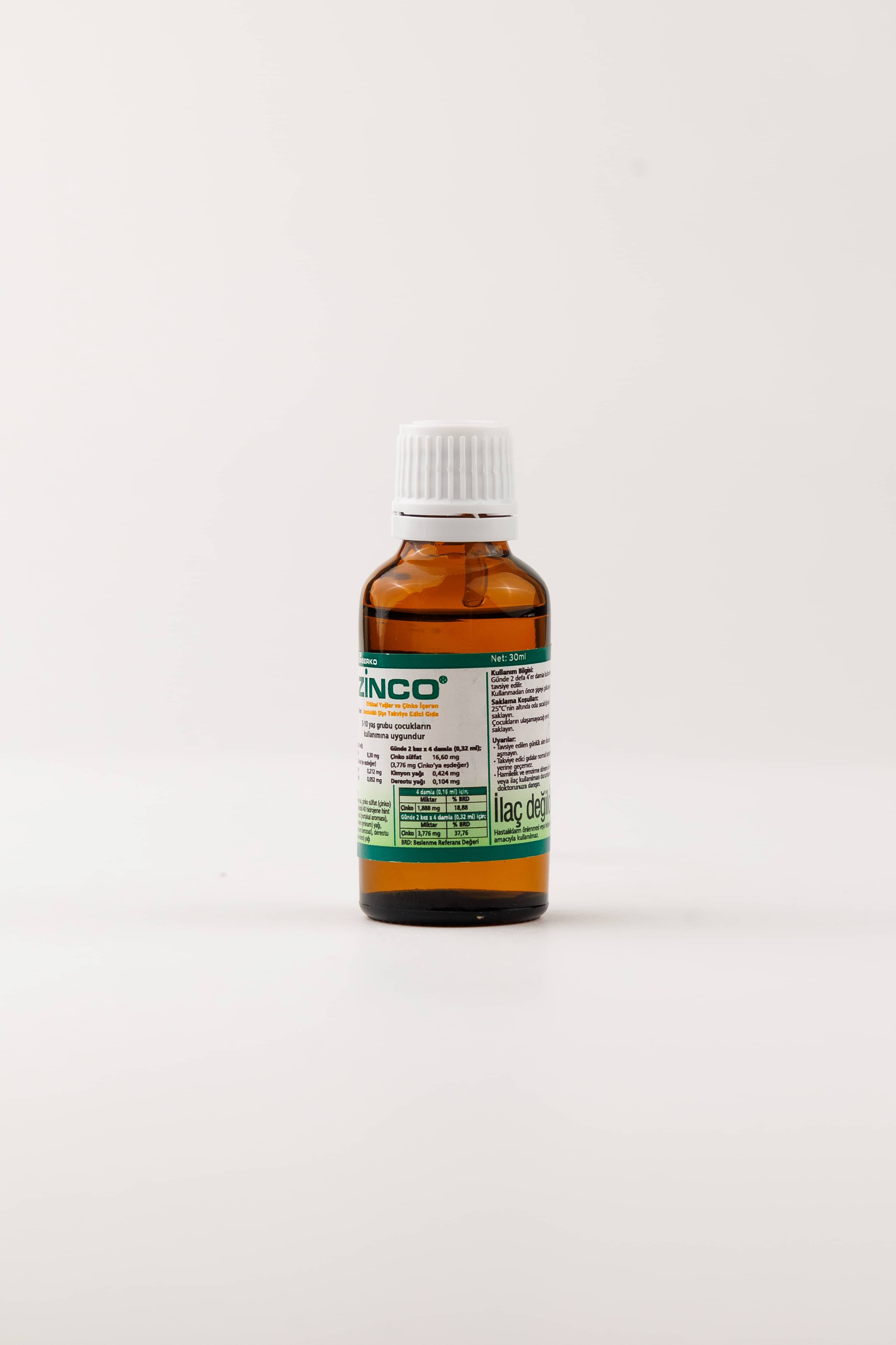 Berko Zinco 30 ml 3