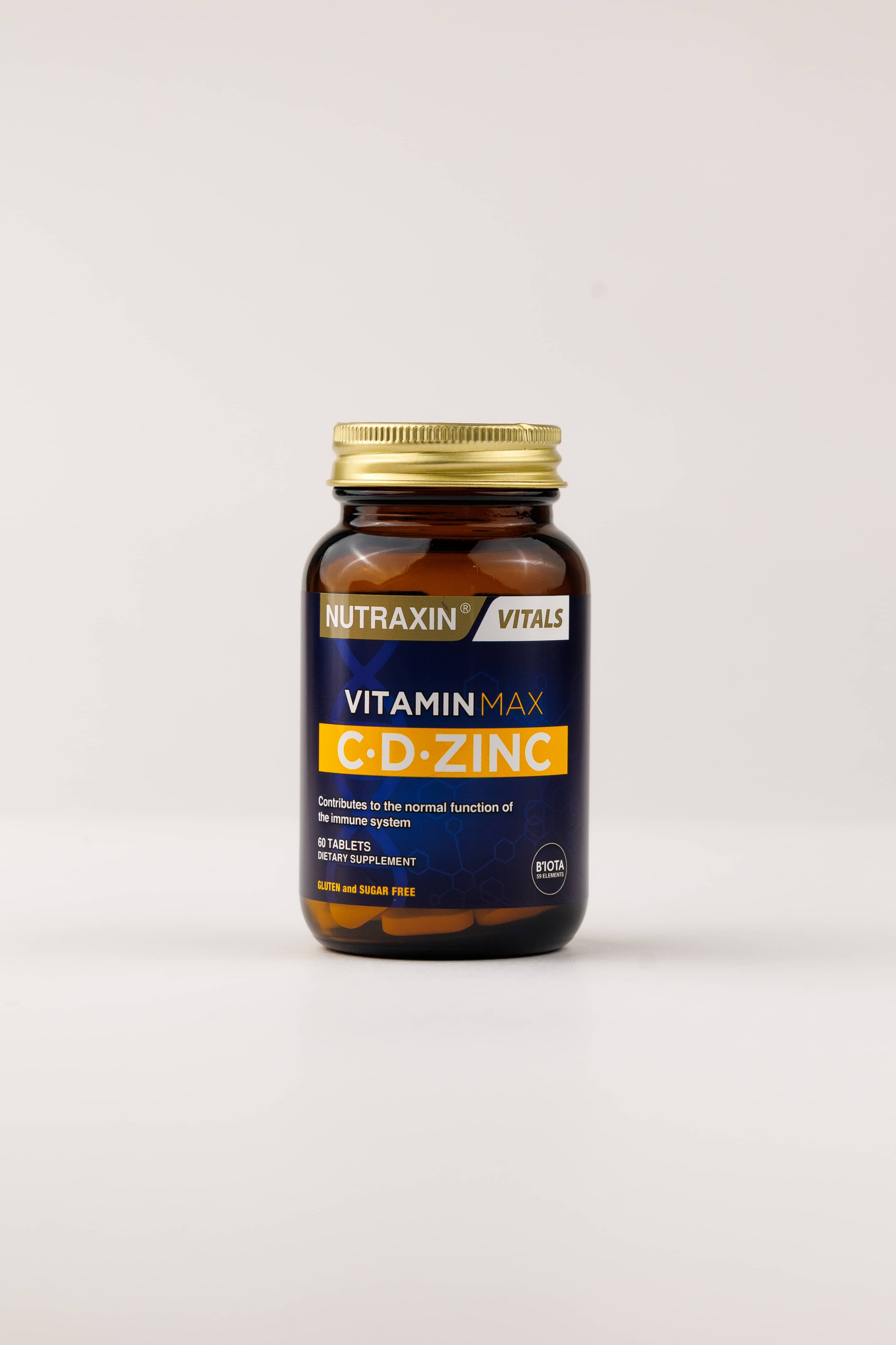 Nutraxin Vitamin Max C-D-Zinc, 60 Tablet 2