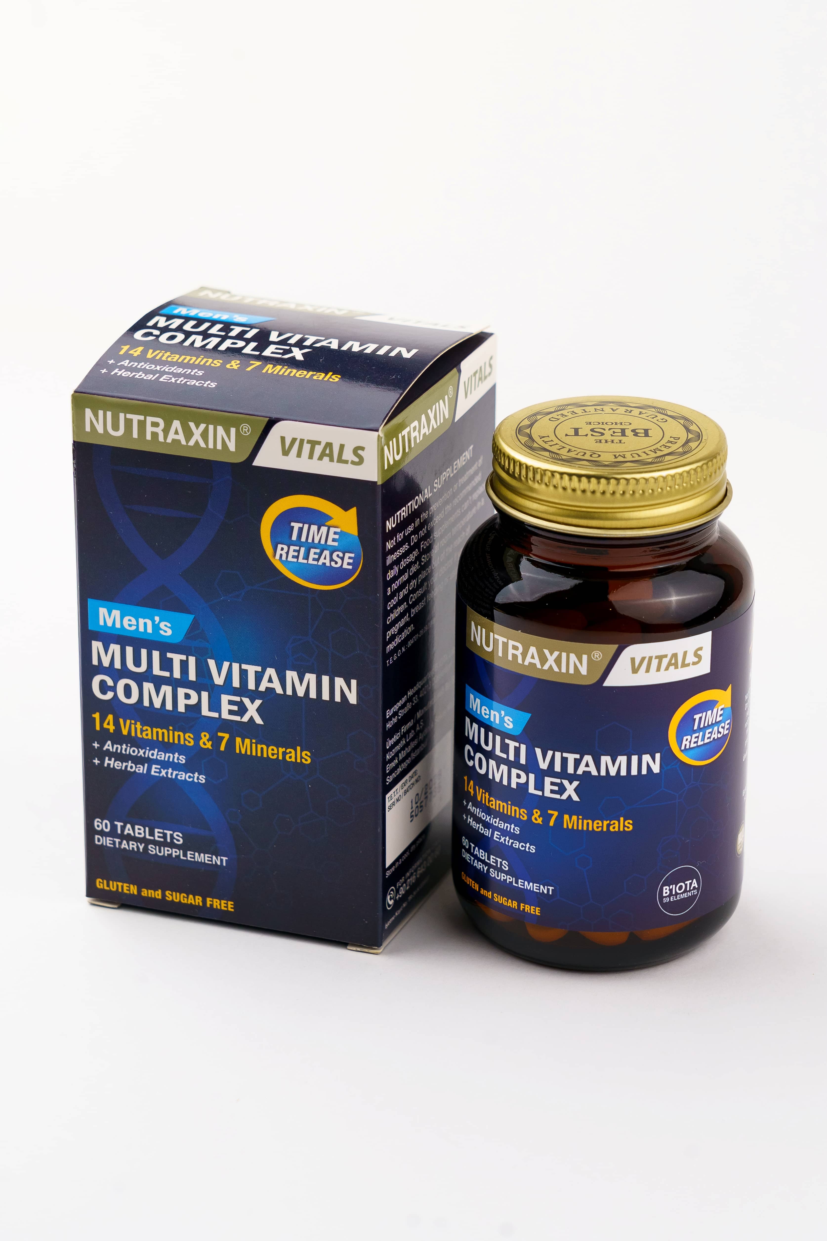 Nutraxin Men's Multi Vitamin Complex, 60 Tablet 1