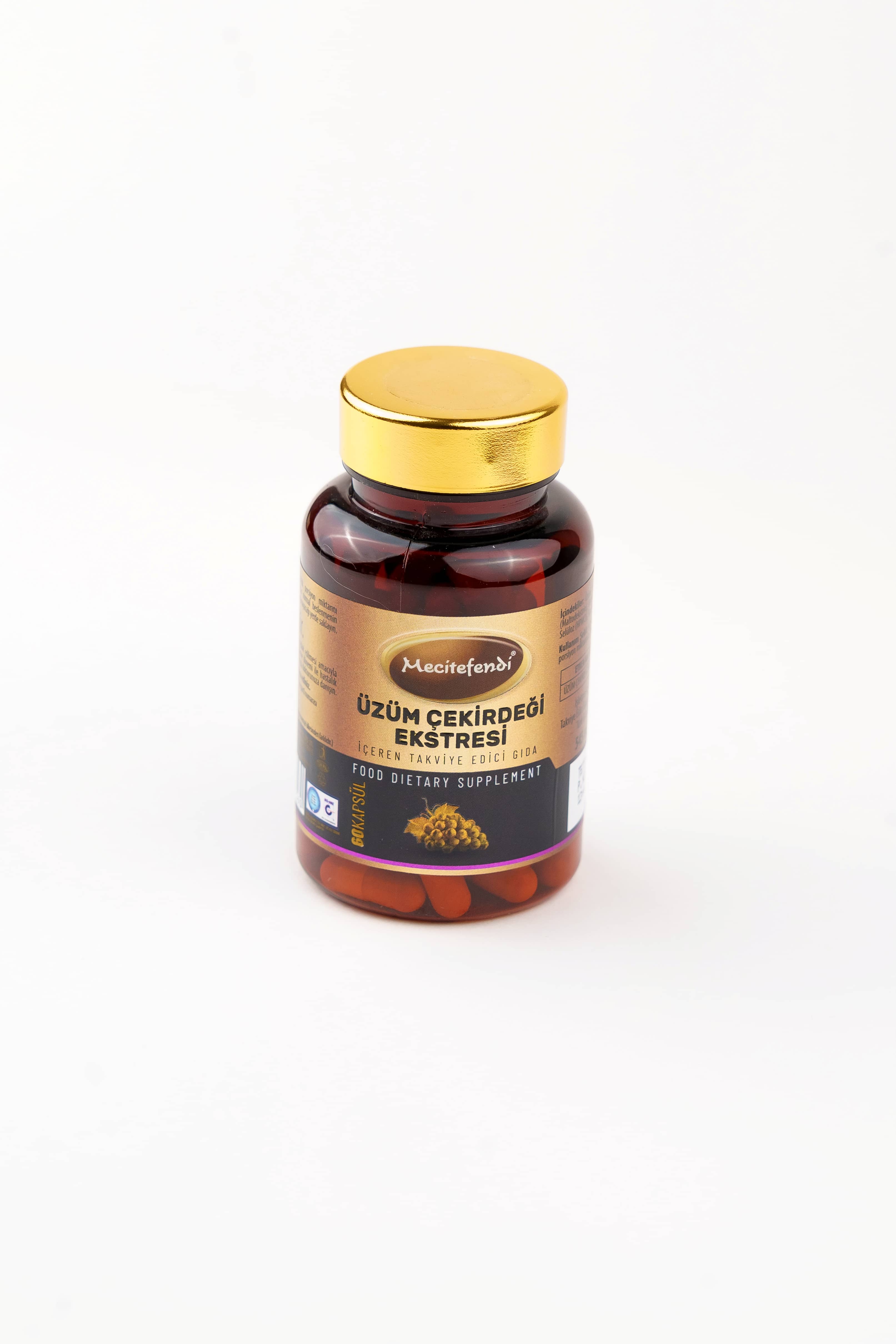 Mecitefendi Uzum cekirdegi 268 mg, 60 kapsul 1