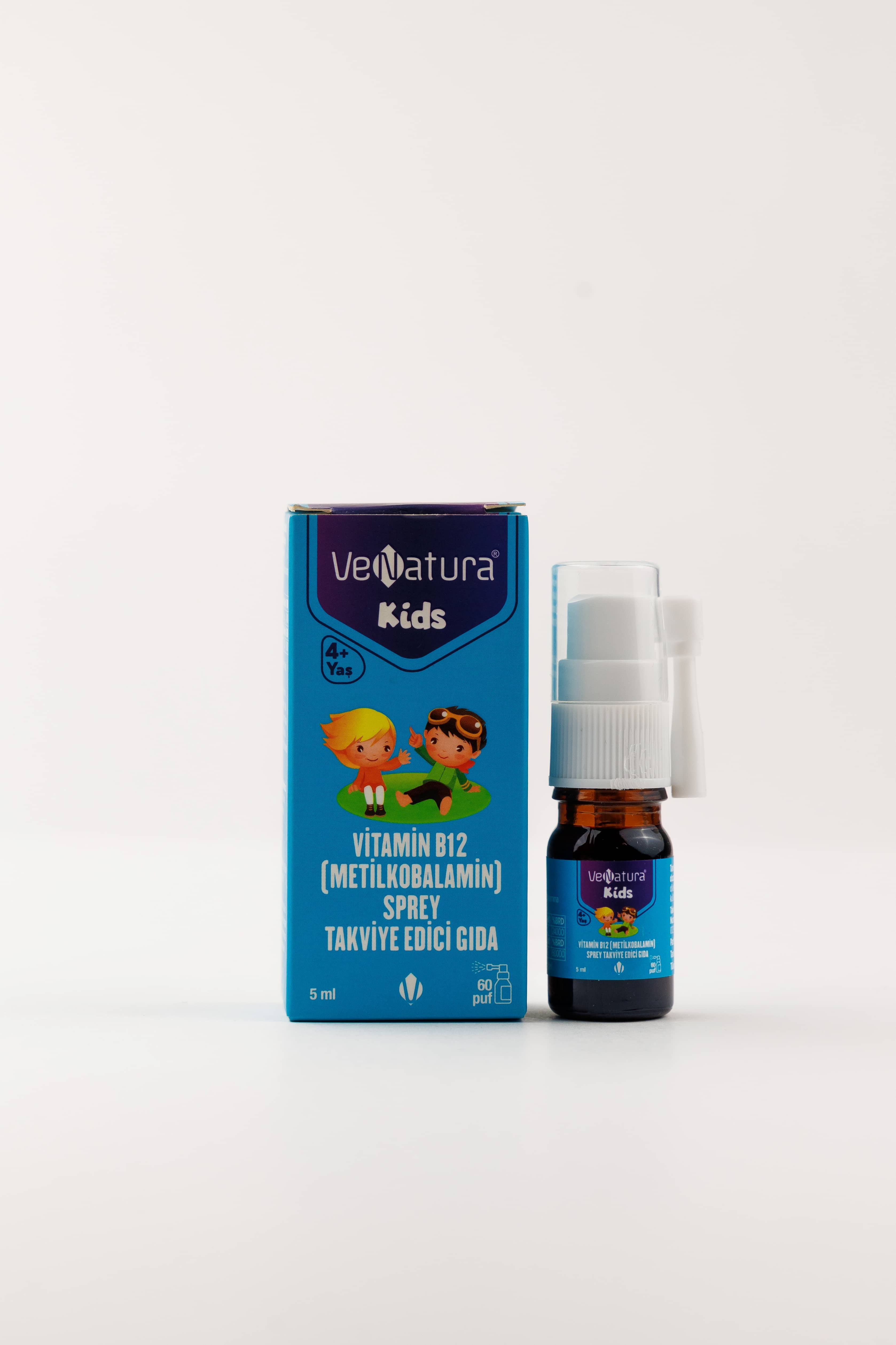Venatura KIDS Vitamin B 12 Metilkobalamin SPREY, 5 ml 3