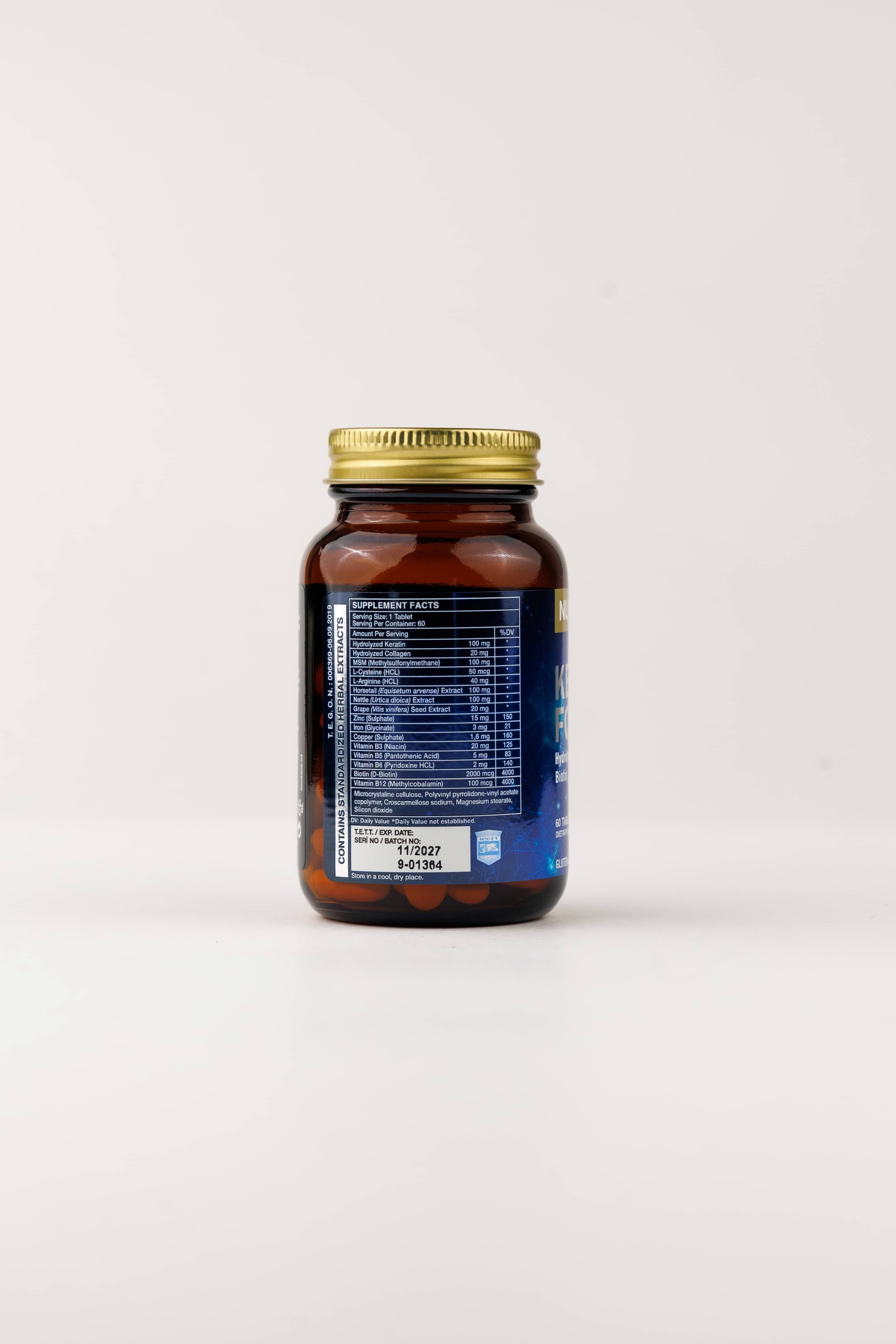 Nutraxin Keratin Formula 60 Tablet 3