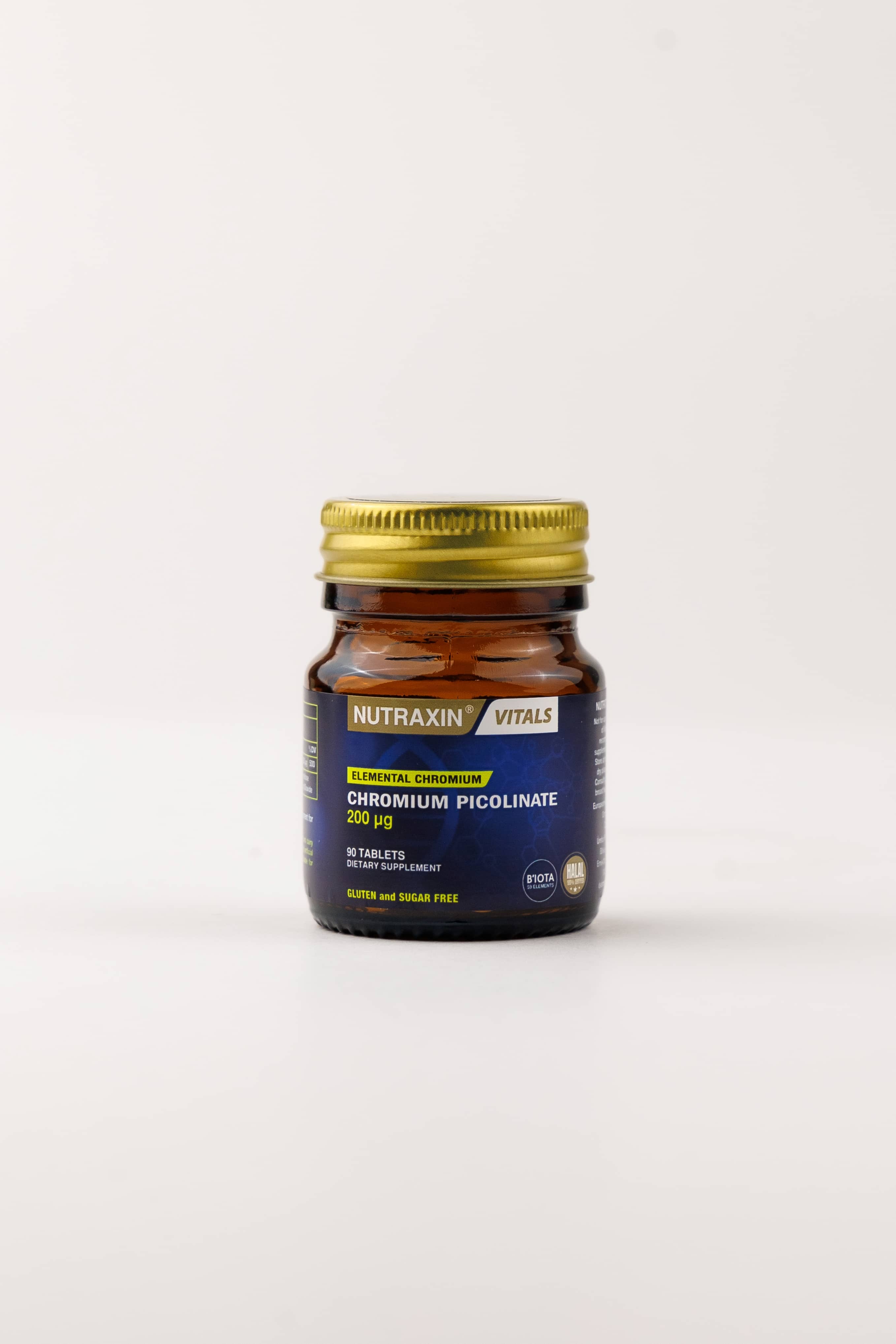 Nutraxin Chromium Picolinate 200 mcg, 90 Tablet 2