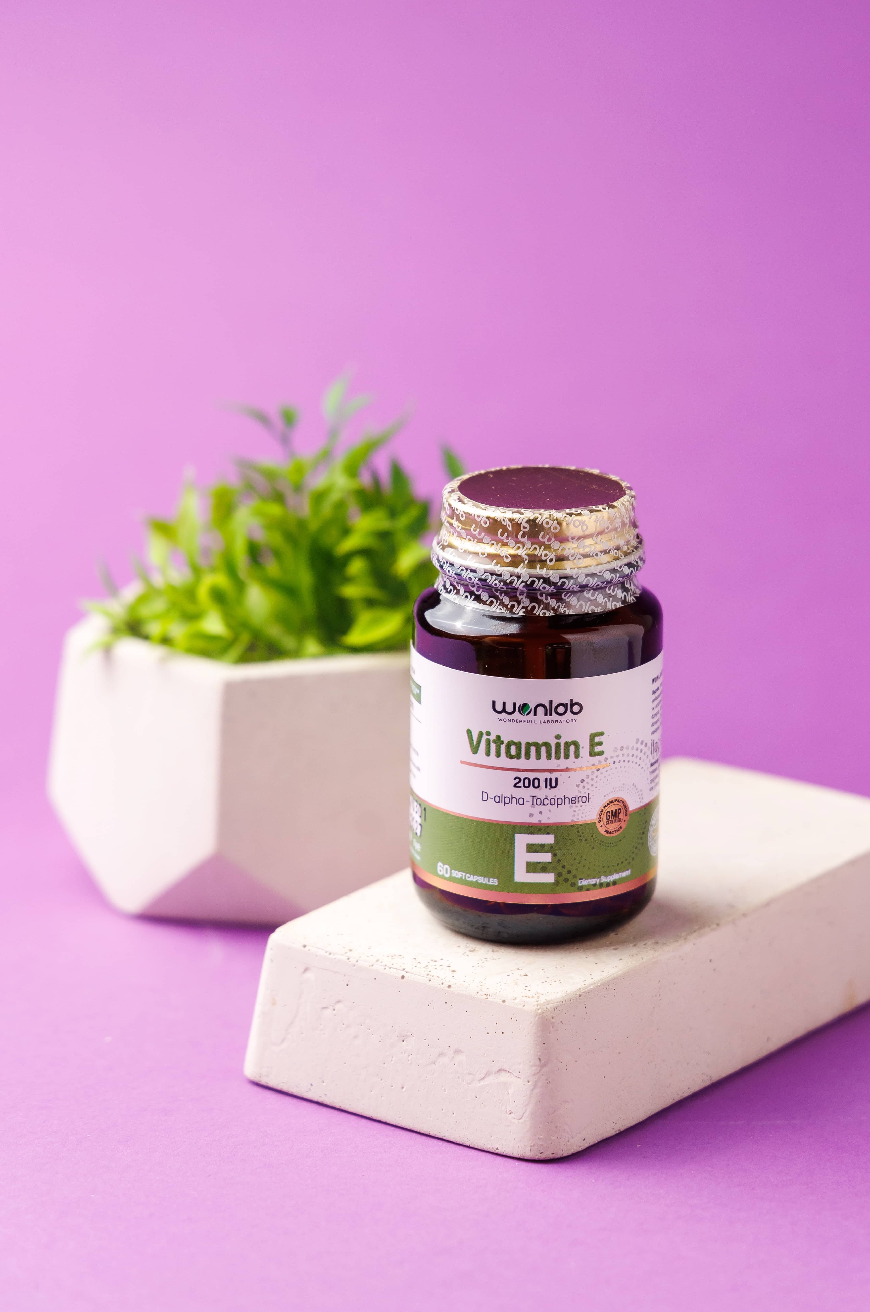 WONLAB Vitamin E Soft Jel 60 caps 6