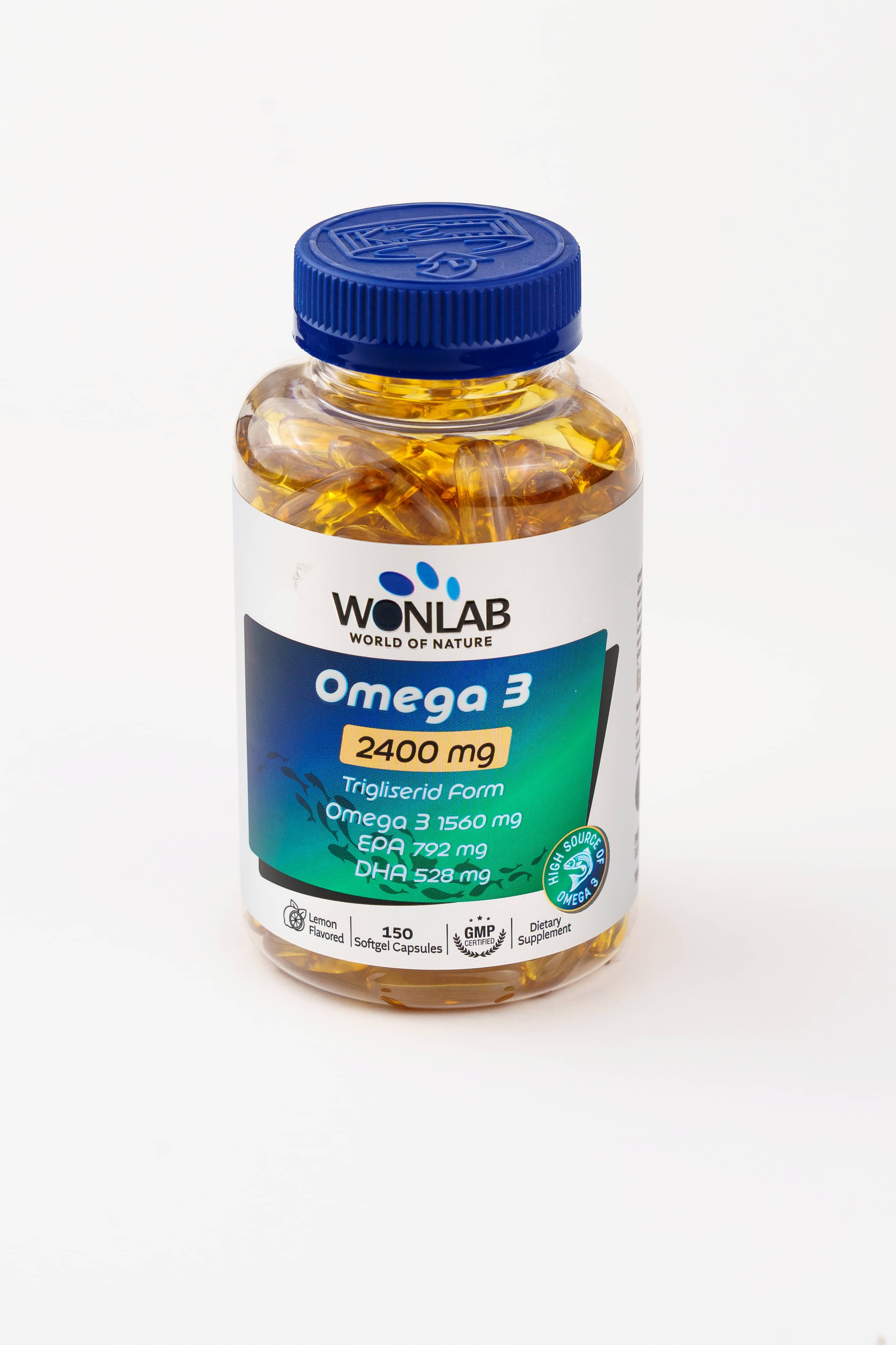 Wonlab Omega 3 2400mg 150 kapsul 1