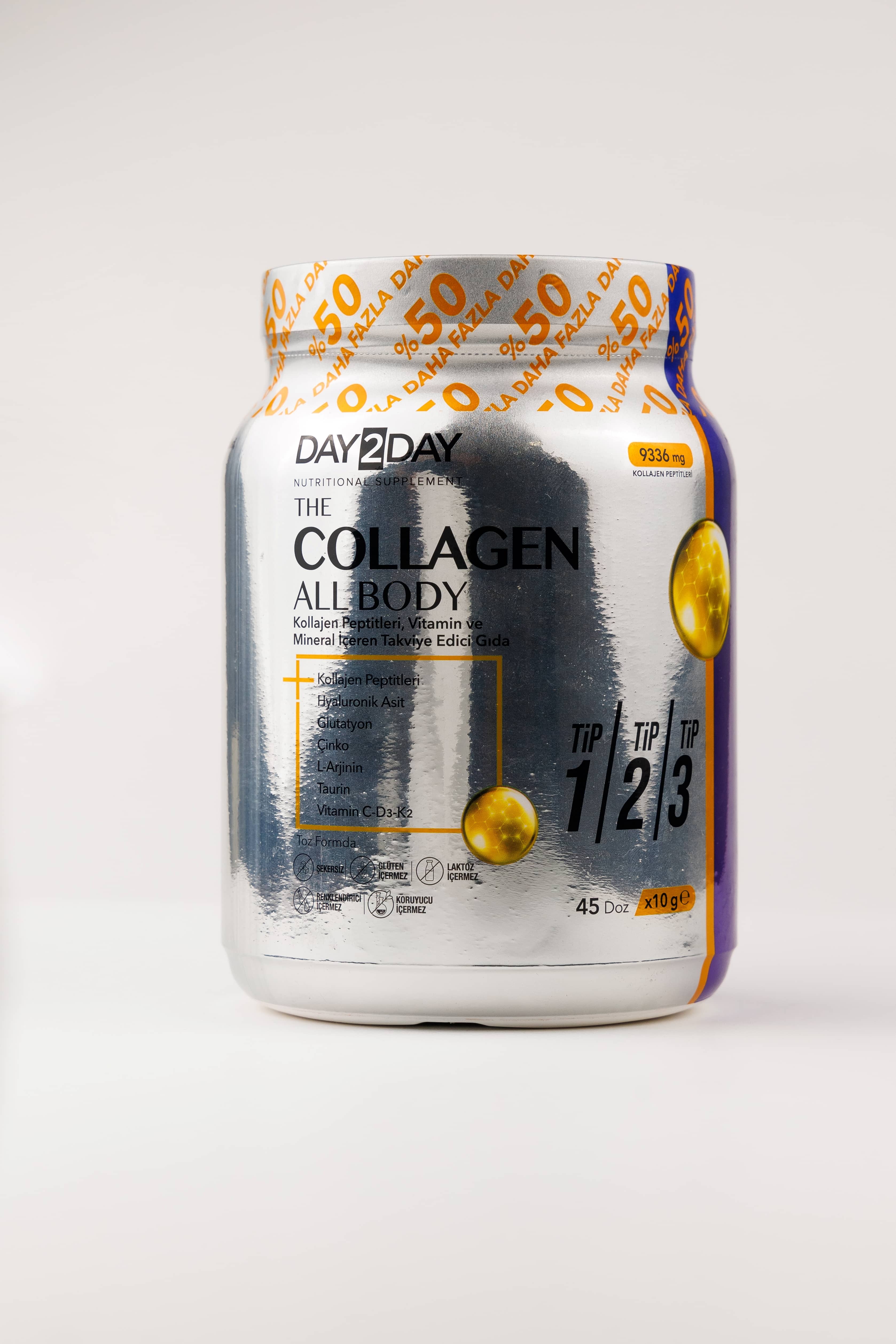 Orzax Day2Day Collagen All Body 45 doz 9336mg 2