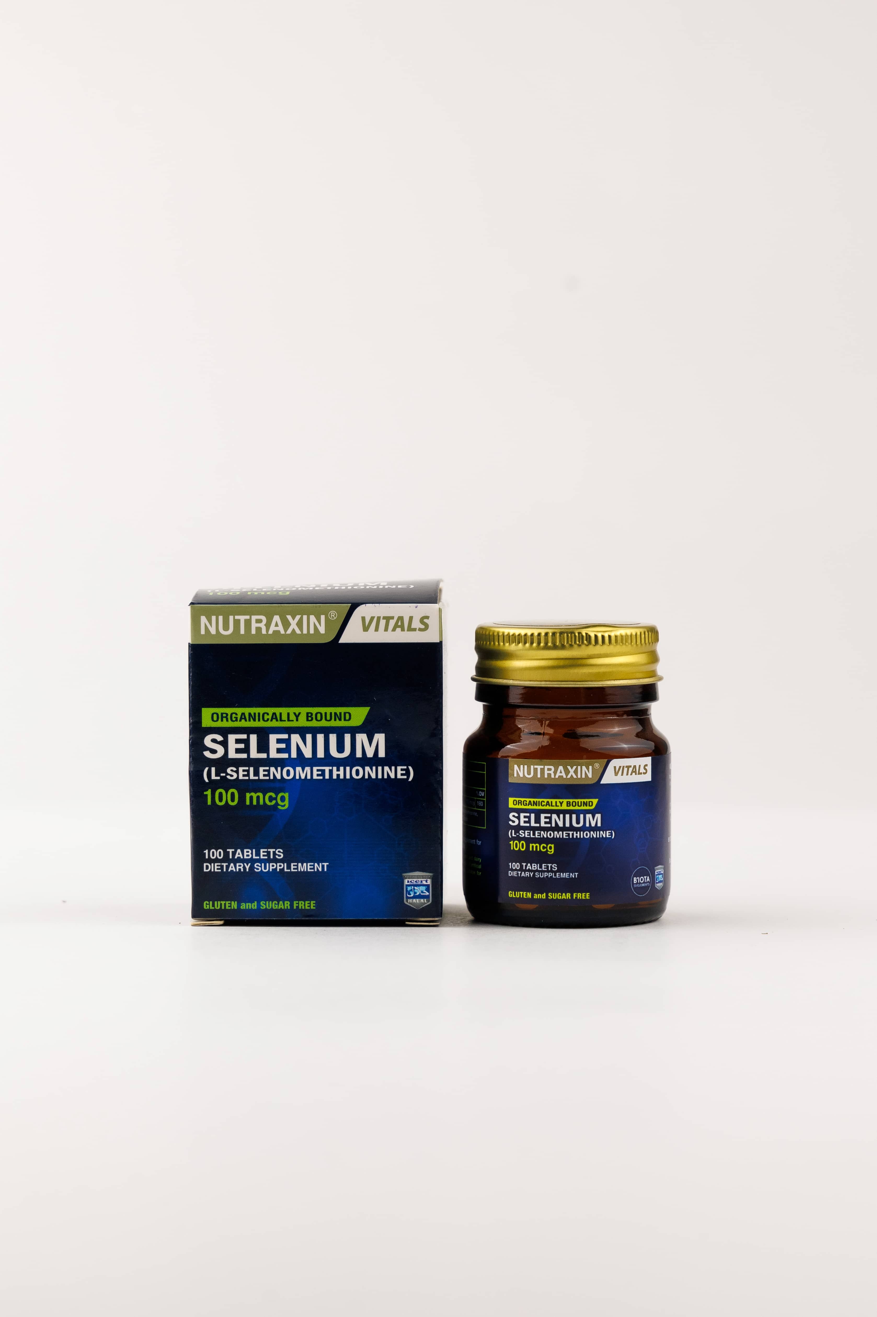 Nutraxin Selenium L-Selenometionin 100 mcg, 100 Tablet 4