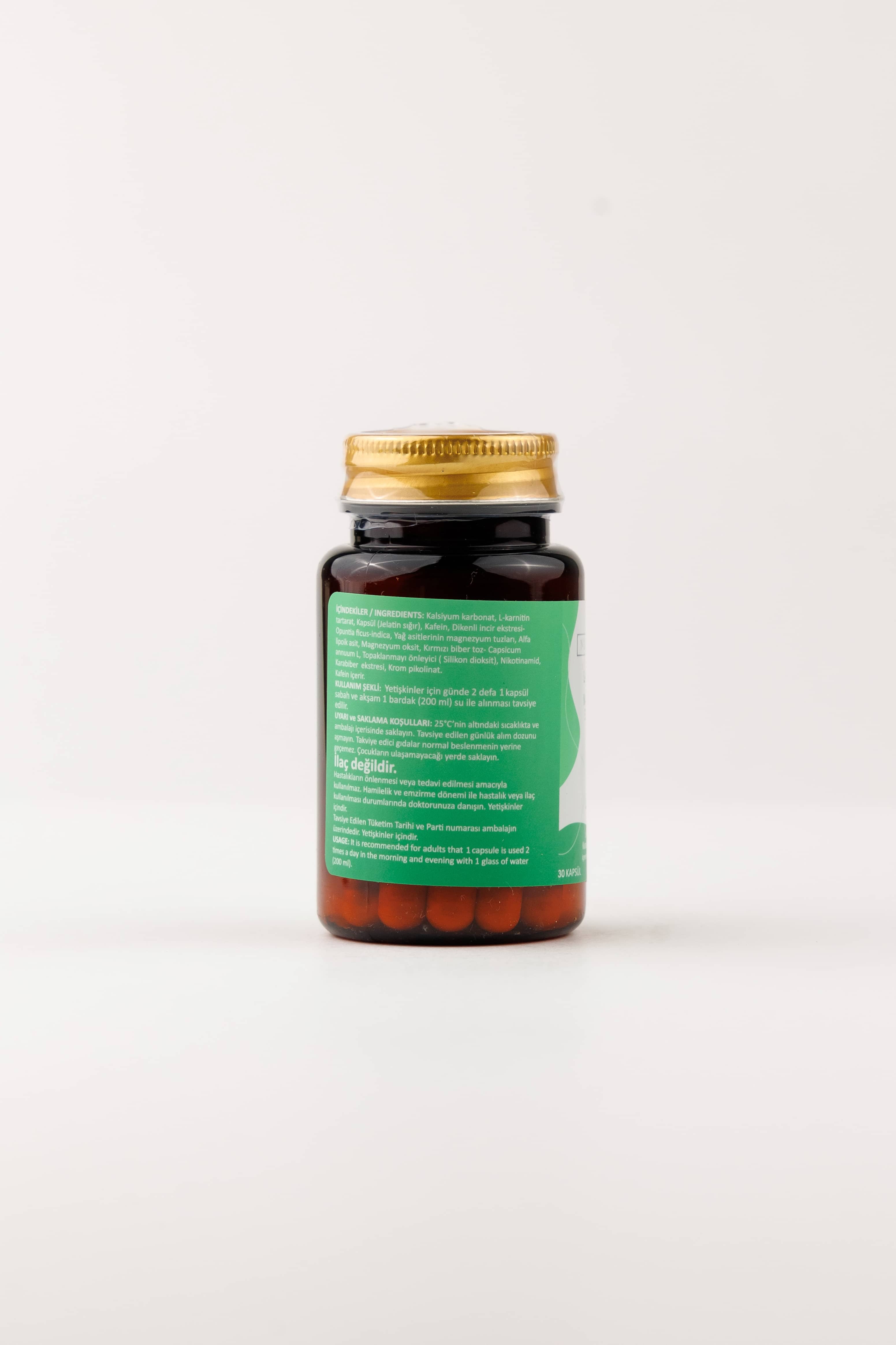 Nutrinew L-karnitin Karabiber Extreli, 30 Kapsül 3