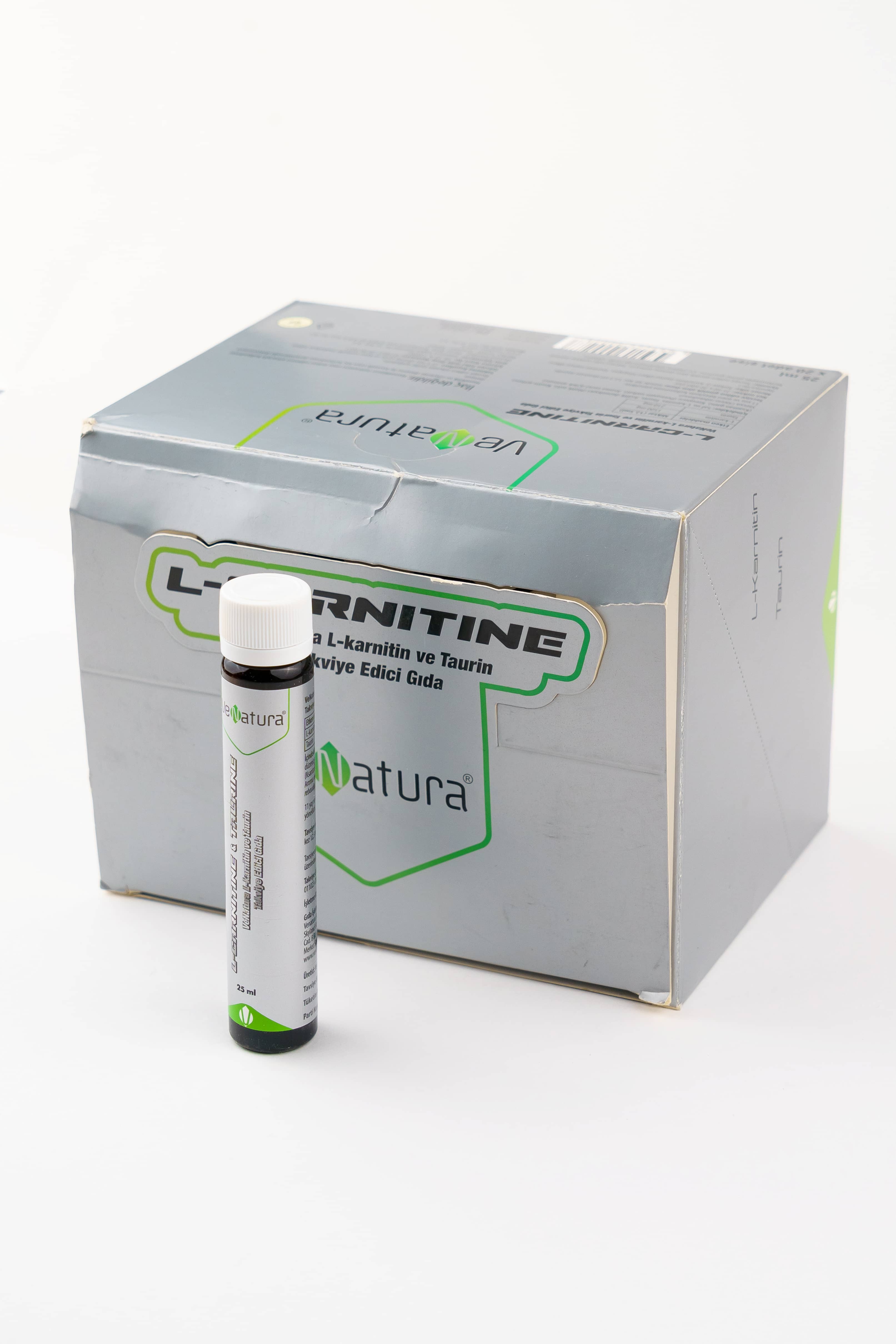 Venatura L-karnitin ve Taurin 25 ml x 20 Adet Şişe 5