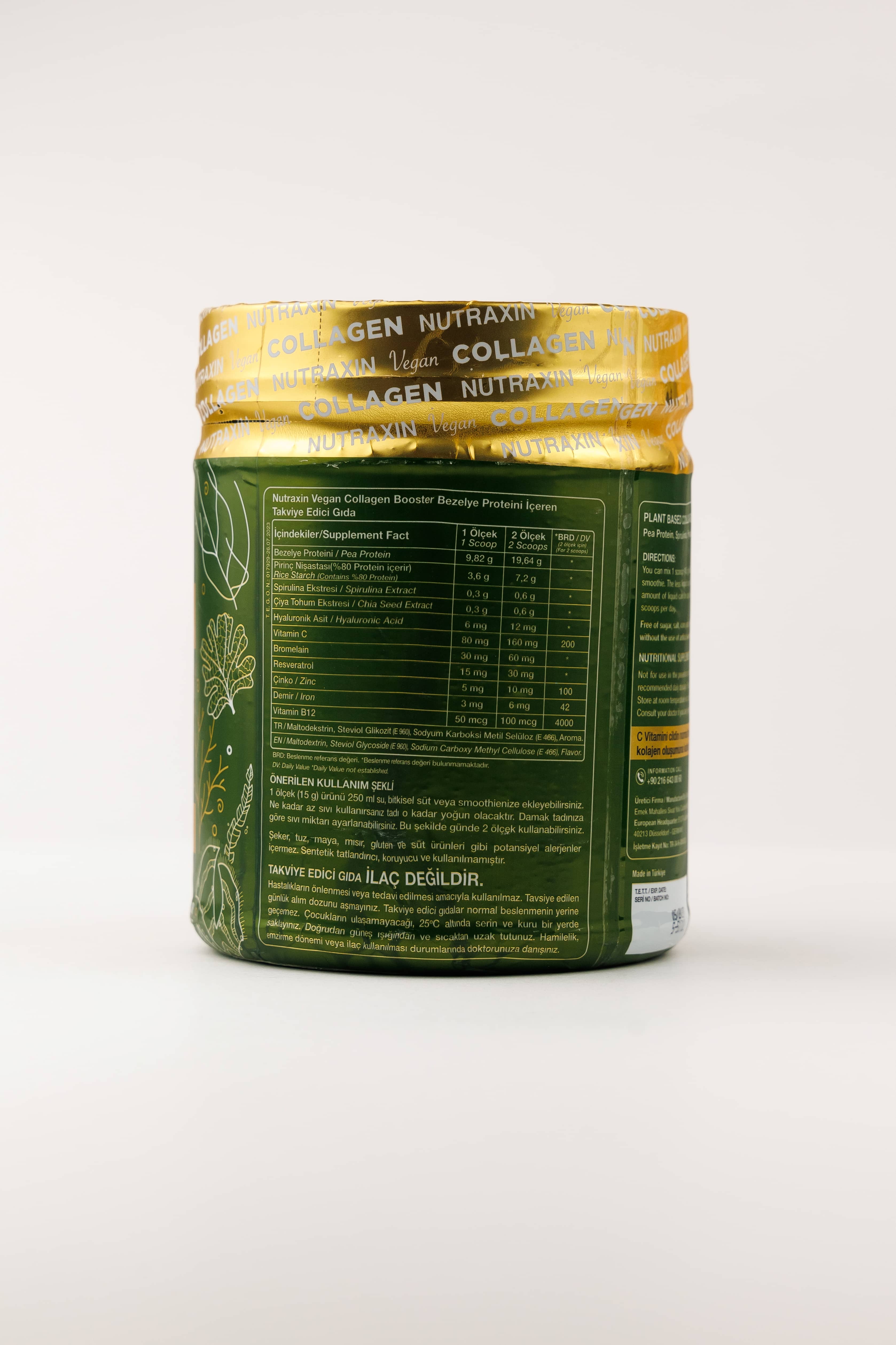 Nutraxin VEGAN Collagen Powder Booster, 300 gr 4