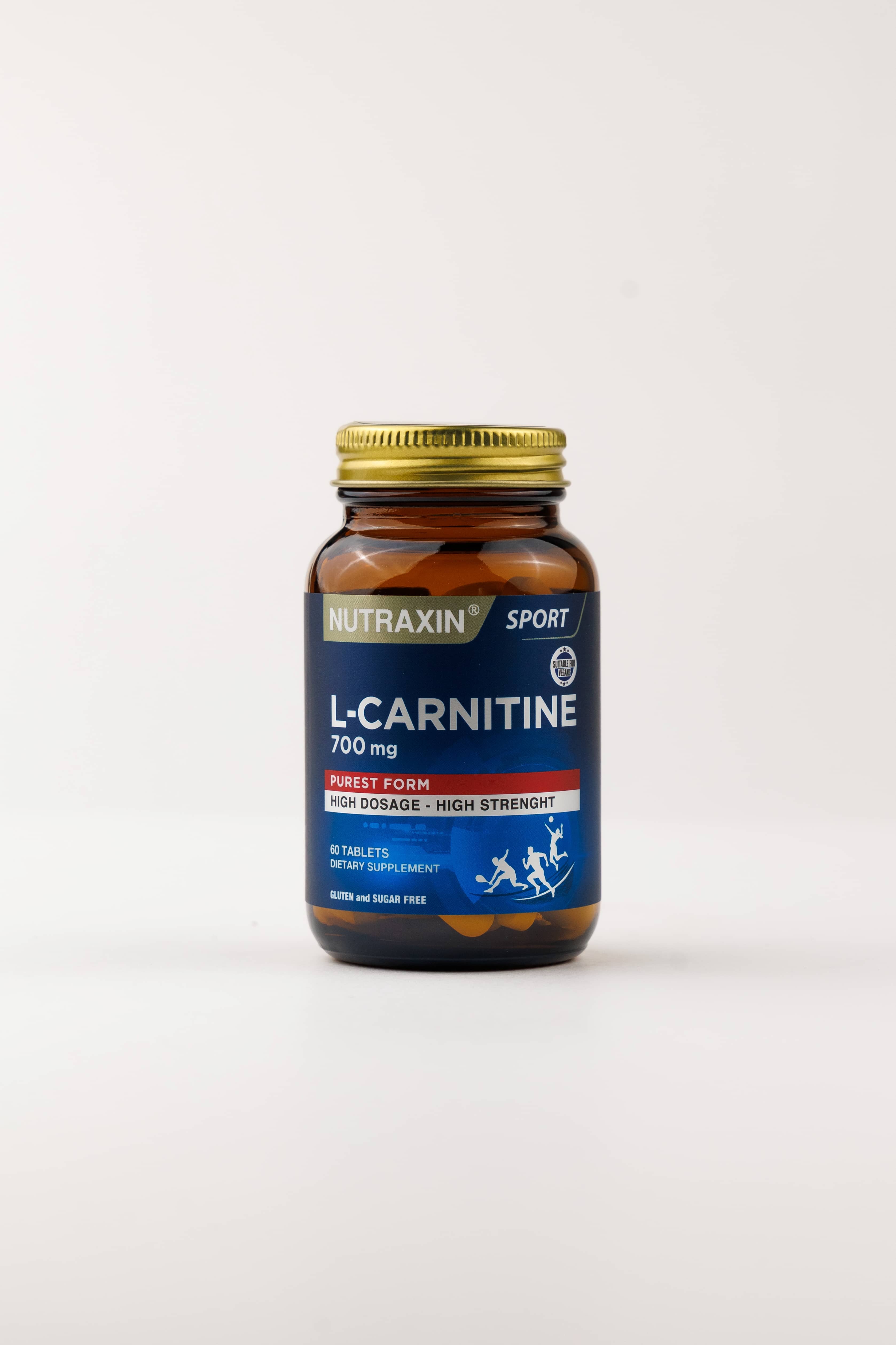 Nutraxin Sport L-Carnitine 700 mg, 60 Tablet 2