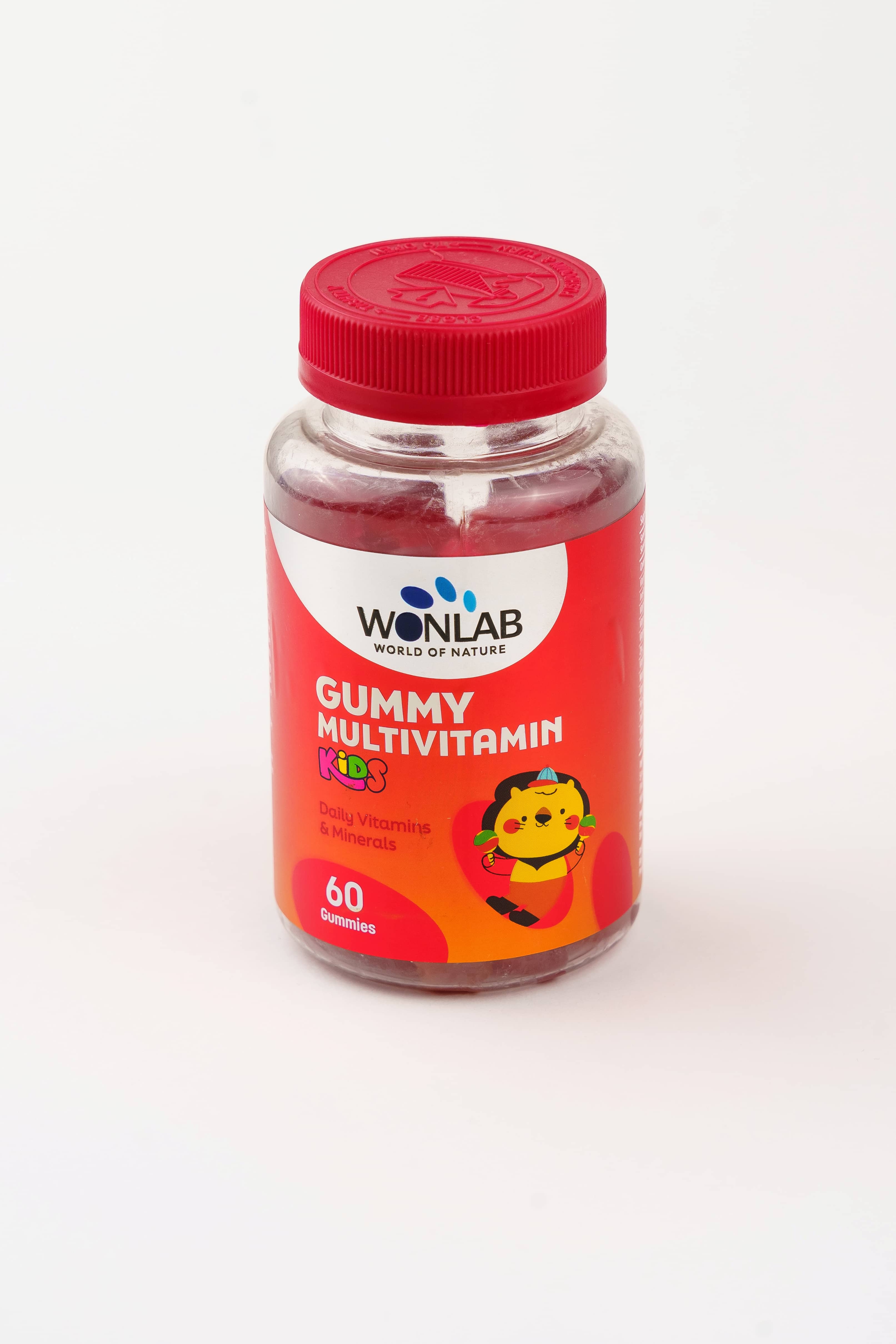 WONLAB kids Multivitamin, 60 gummies 1