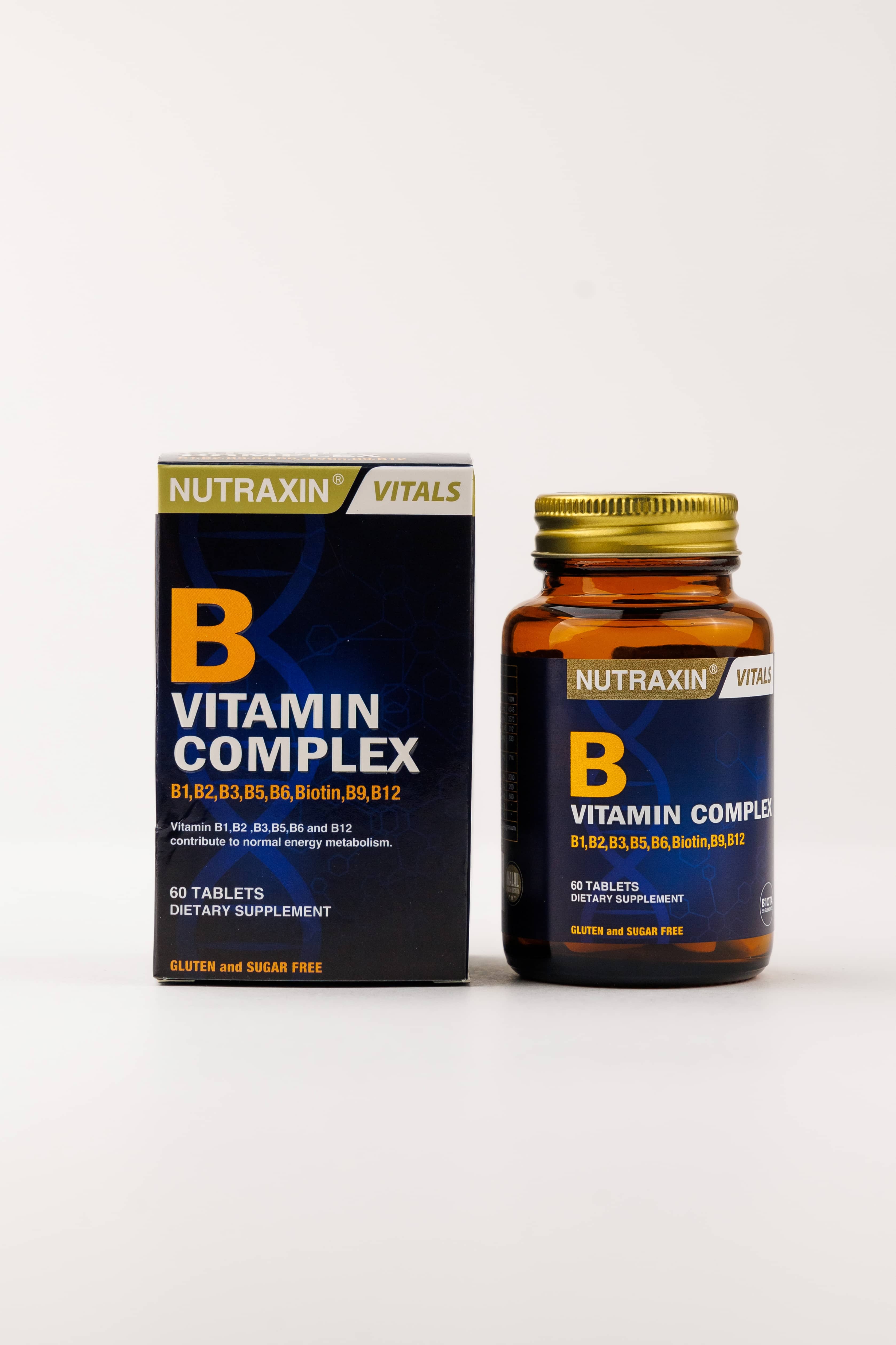 Nutraxin B Vitamin Complex Vitamin, 60 Tablet 4