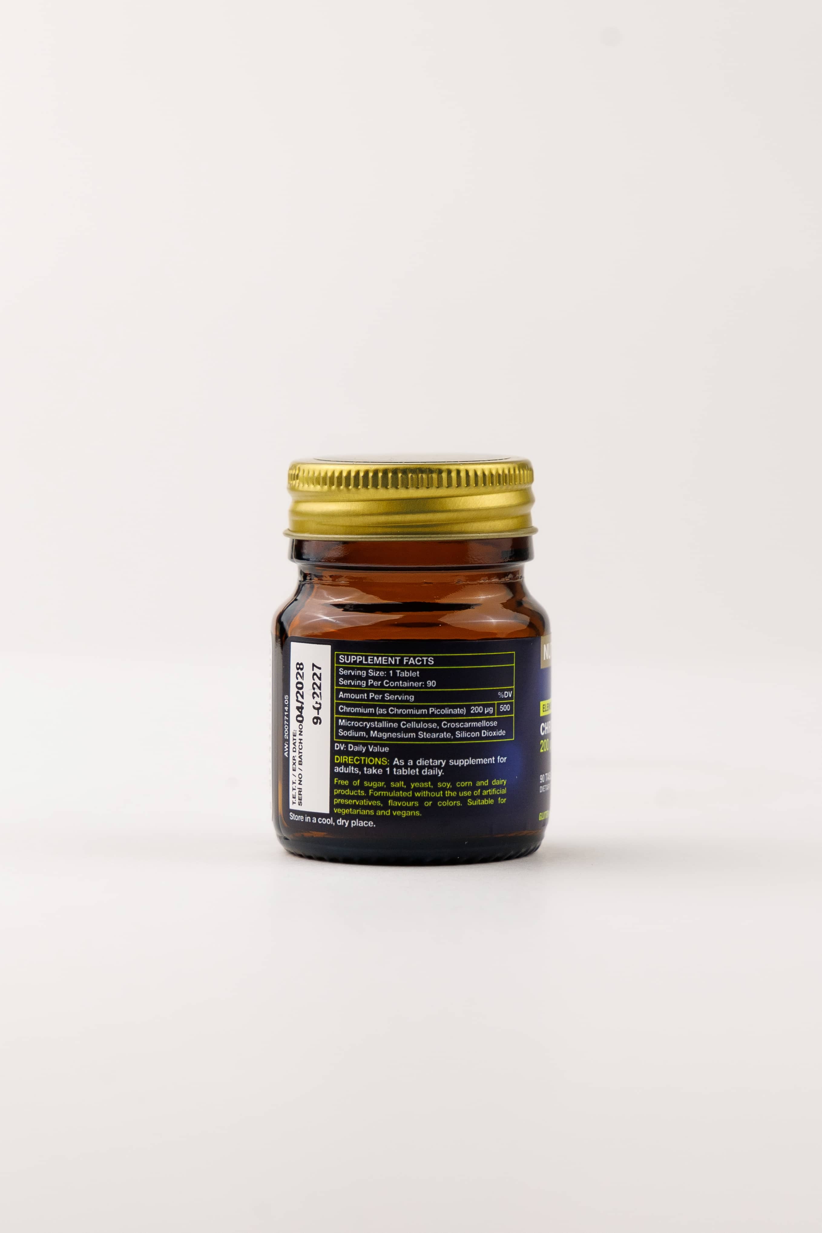 Nutraxin Chromium Picolinate 200 mcg, 90 Tablet 3