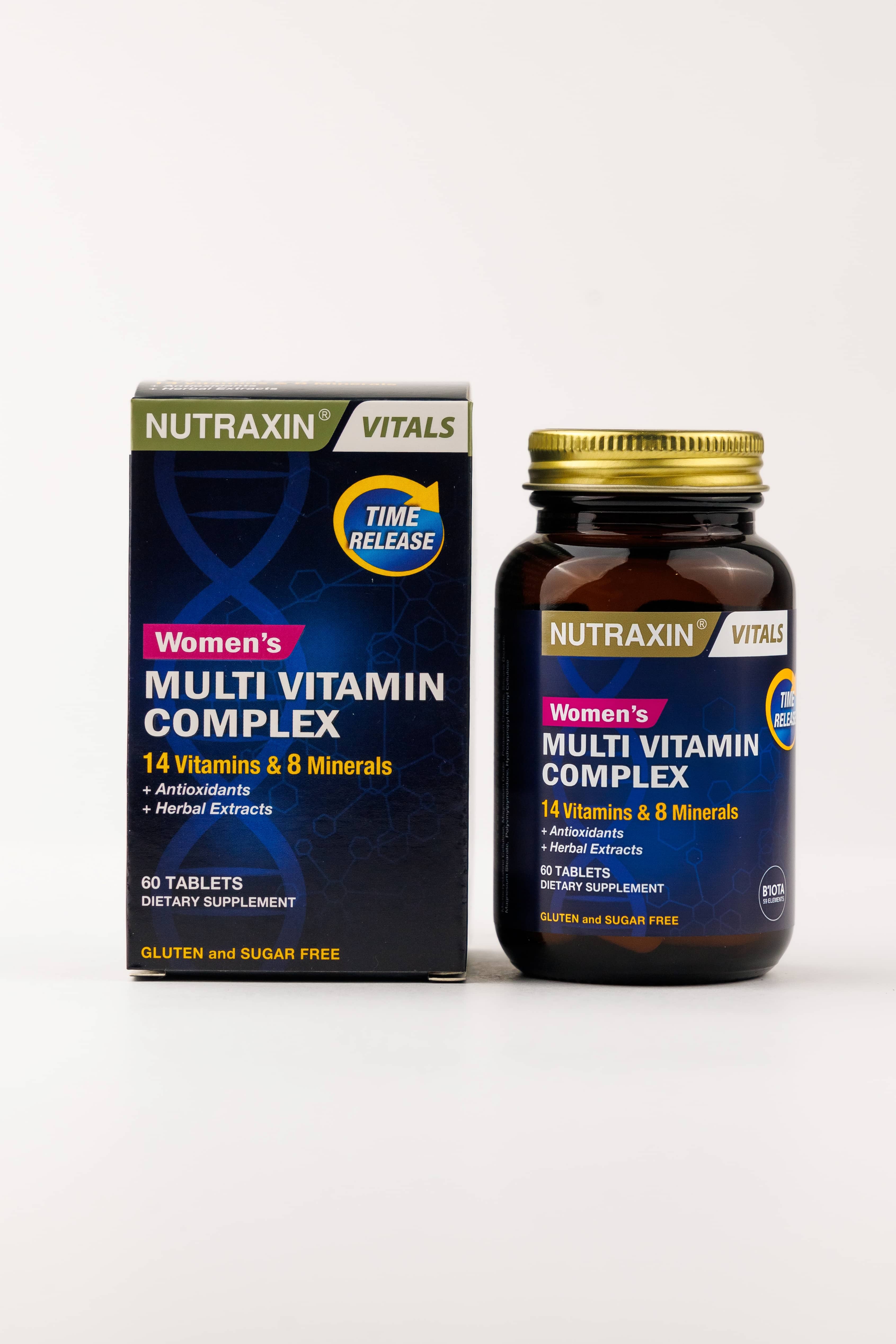 Nutraxin Women’s Multi Vitamin Complex 60 Tablet 4