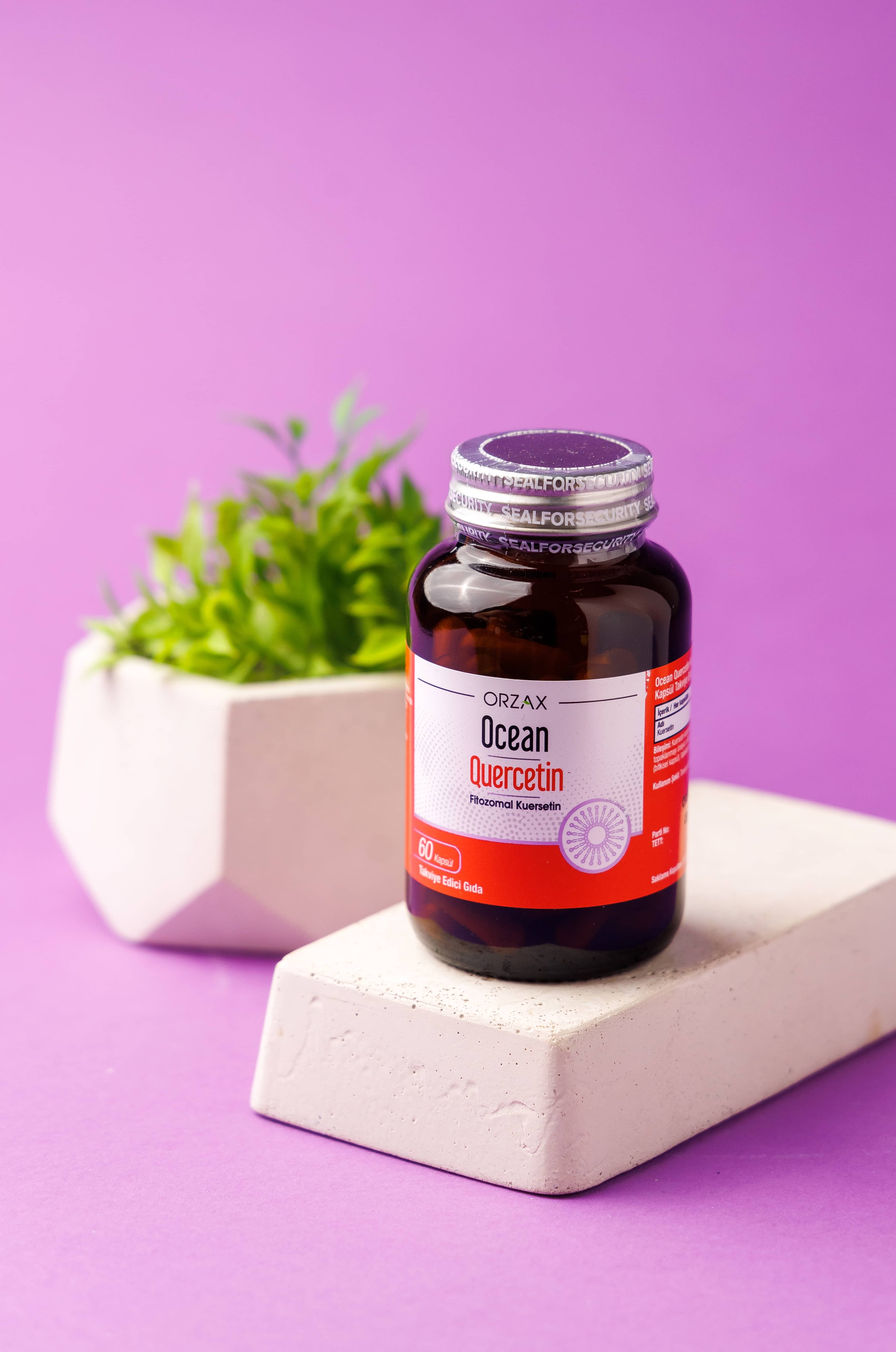 Orzax Quercetin Fitozomal 100 mg, 60 Kapsul 5