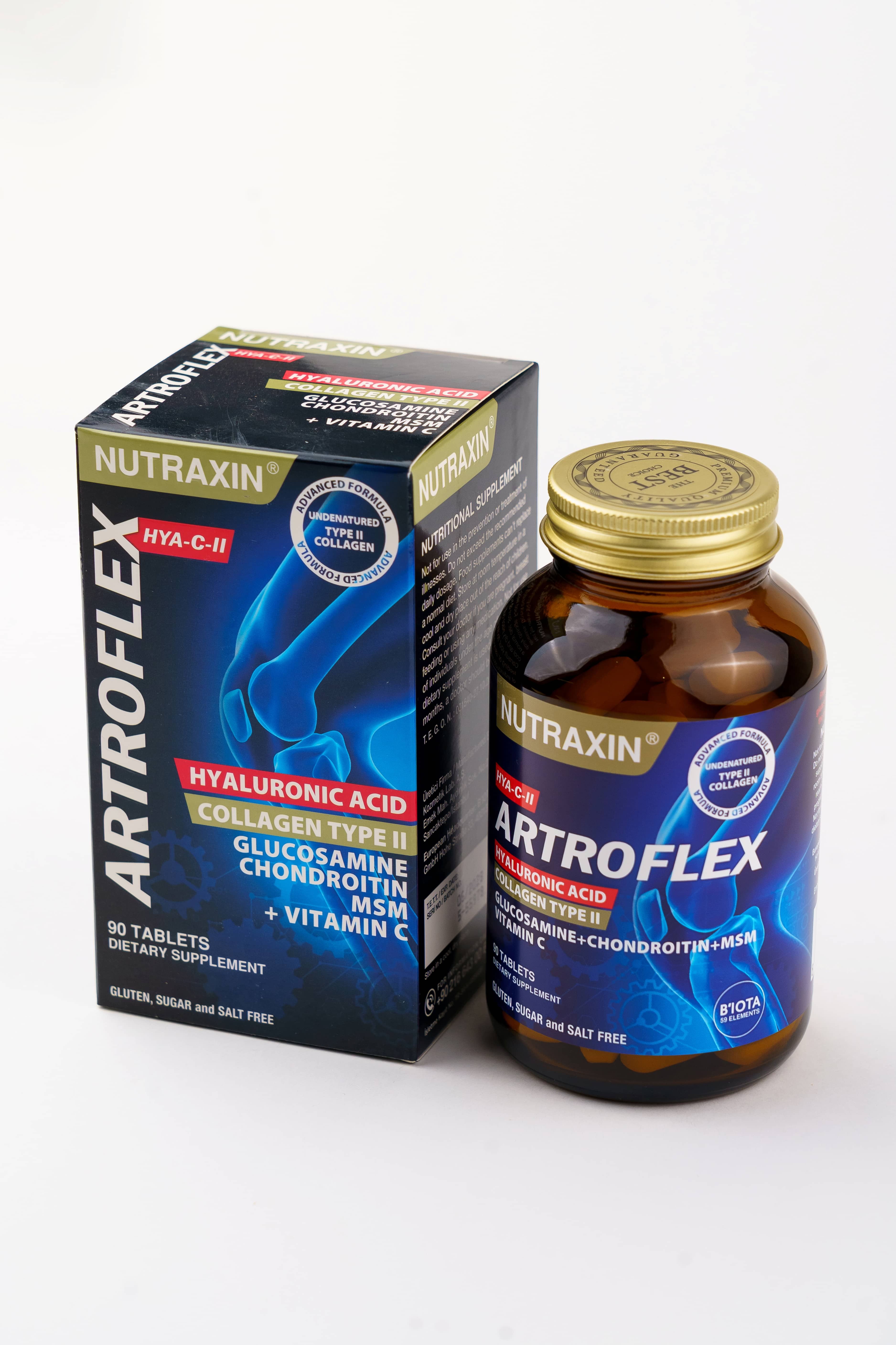 Nutraxin Artroflex -HYA-C-II Hyaluronic Acid, 90 Tablet 1