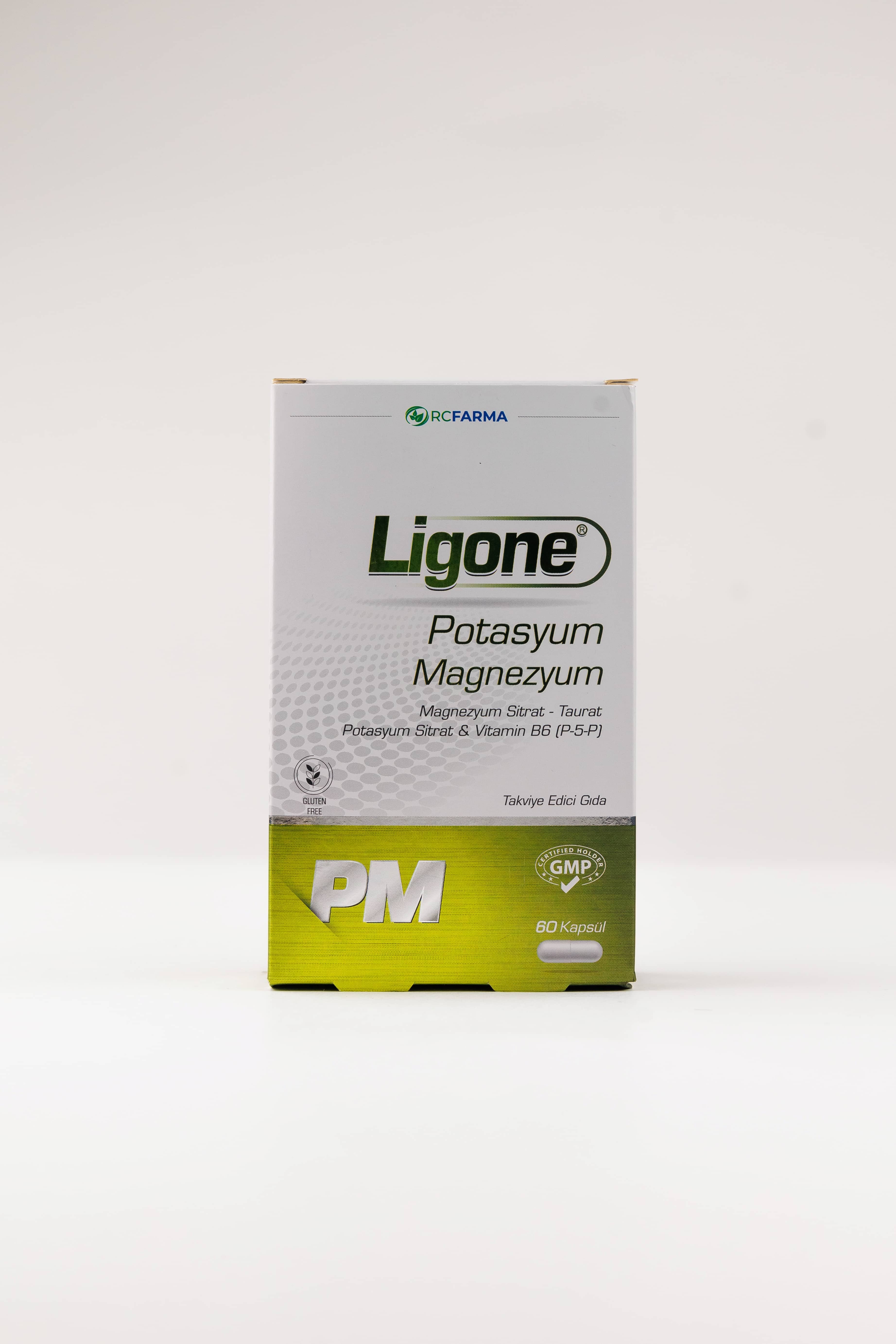 RCFARMA Ligone Potasyum, Magnesium 60 kapsul 2