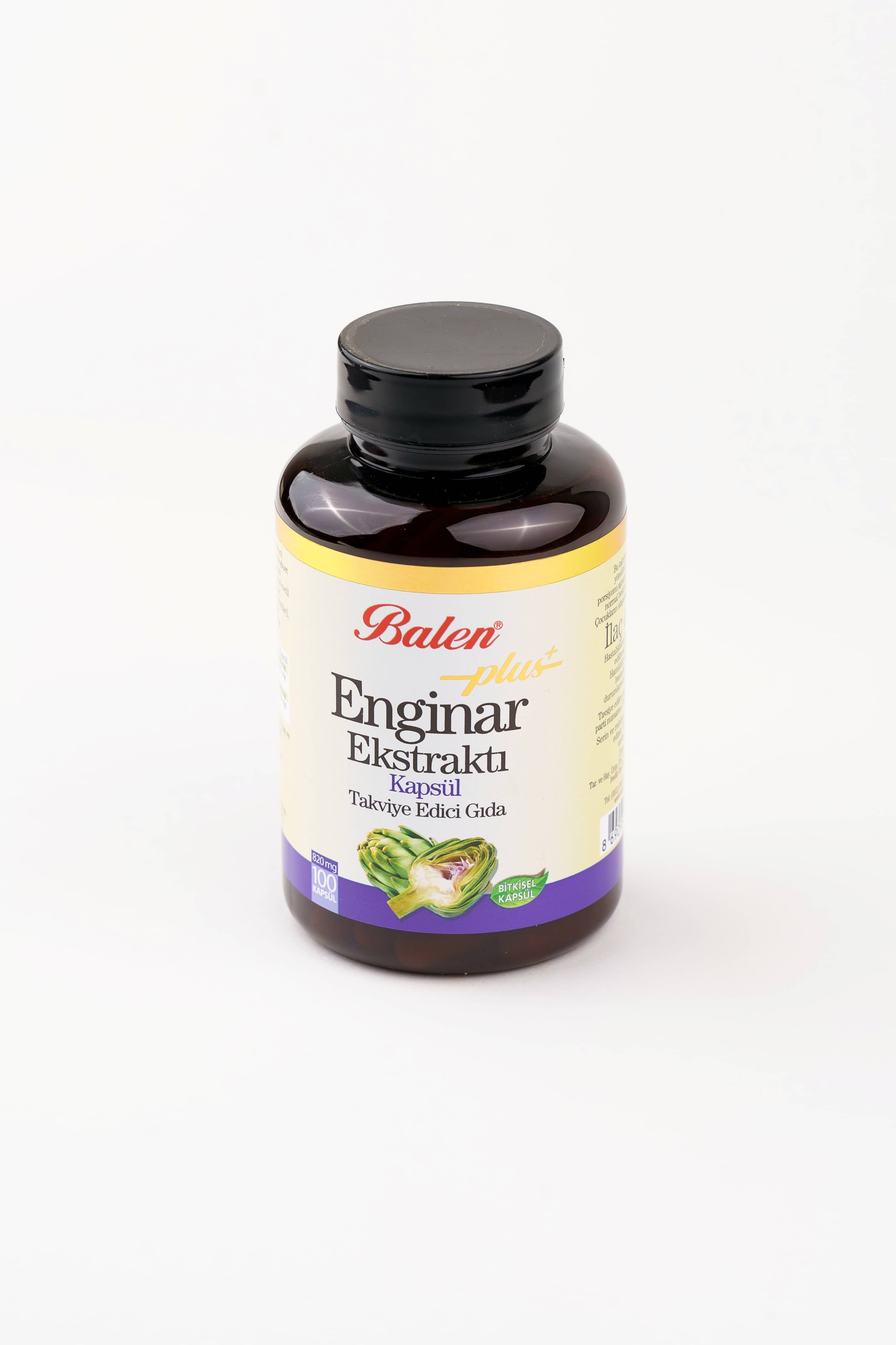 Balen Plus Enginer ekstrakt 820mg, 100 kapsul 1