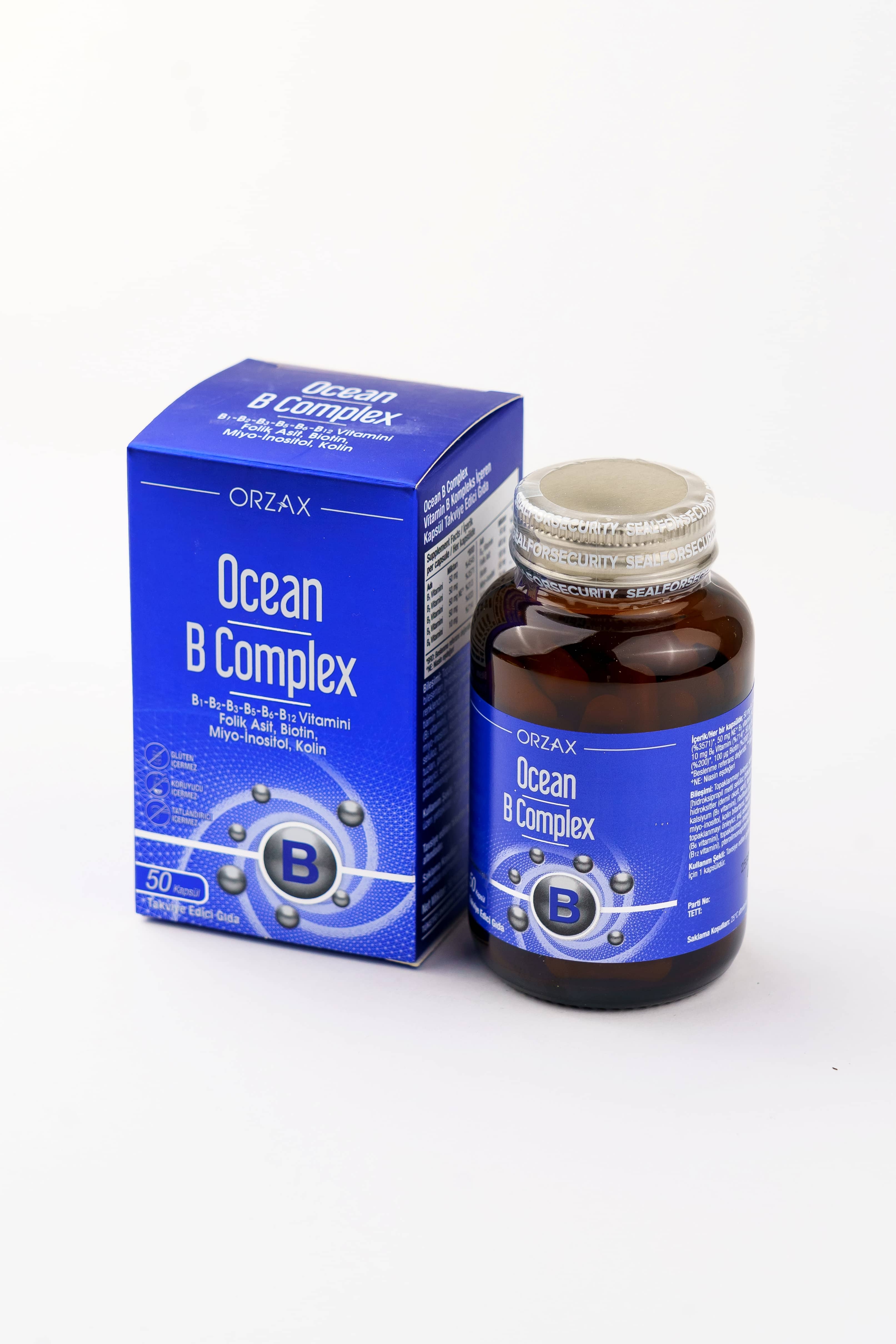 Orzax B Complex, 50 Kapsul 1