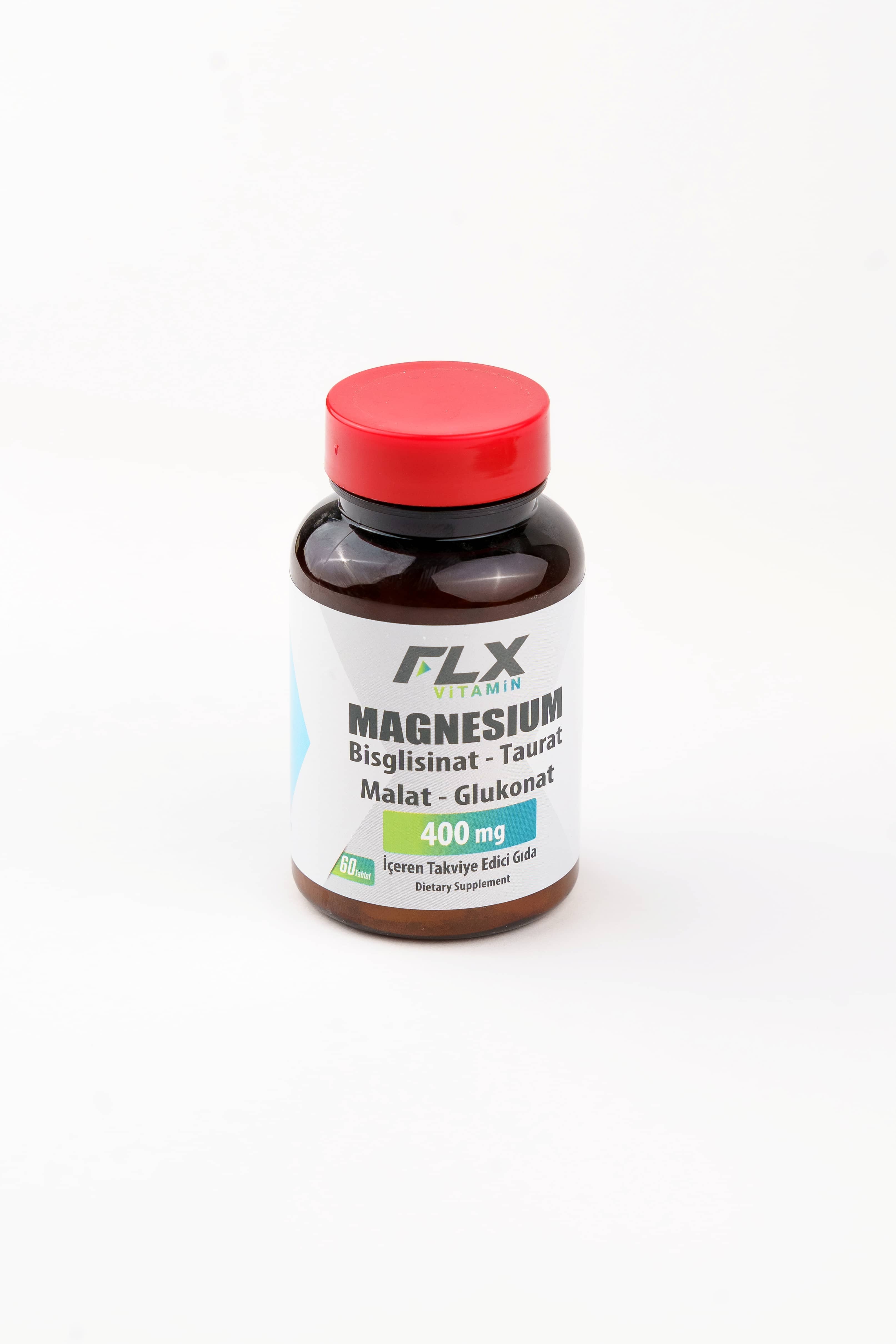 FLX Vitamin Magnesium Bisglitsinat-Taurat 400mg, 60 tablet 1