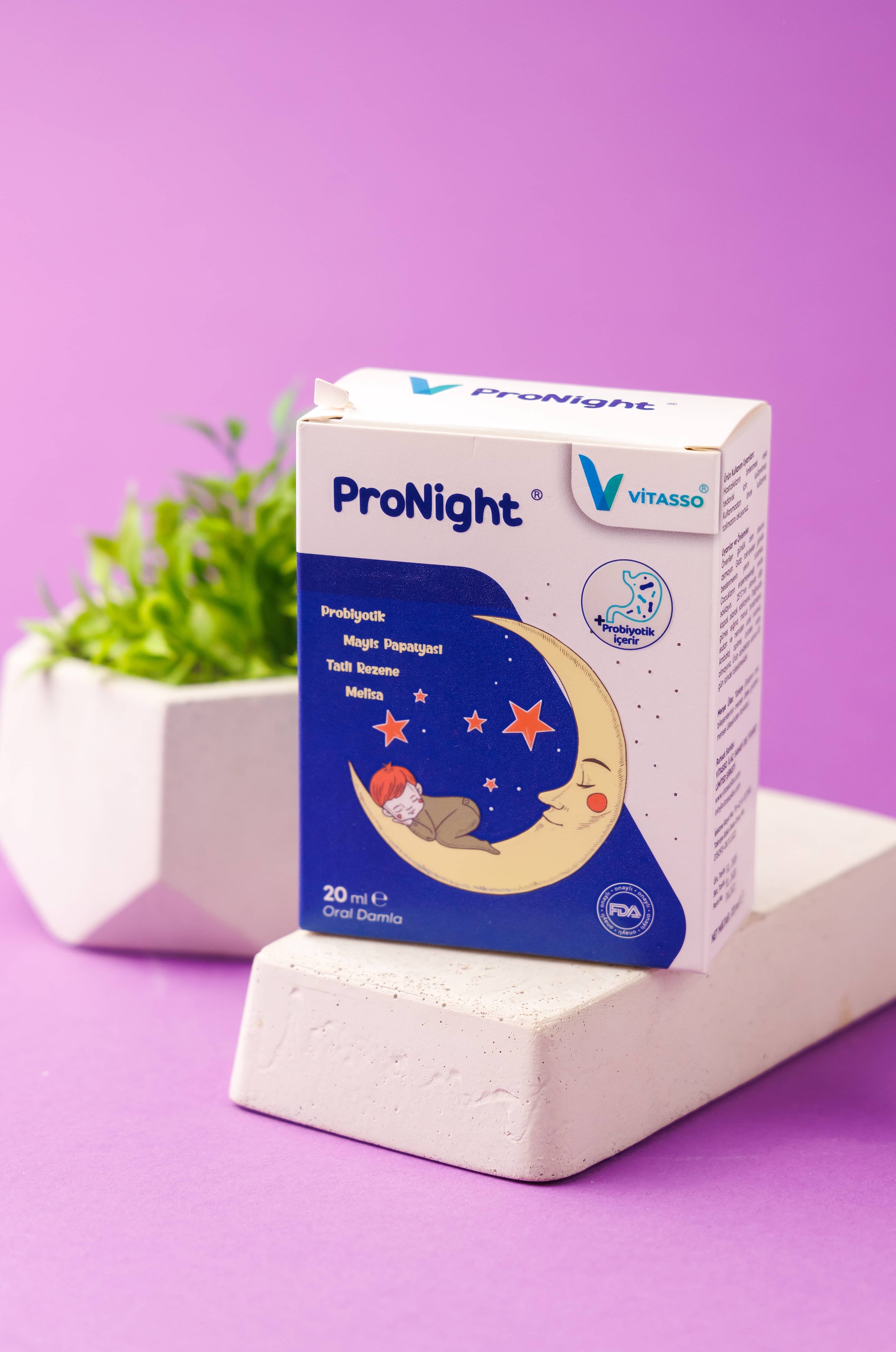 Vitasso ProNight Baby tomchi, 20ml 5