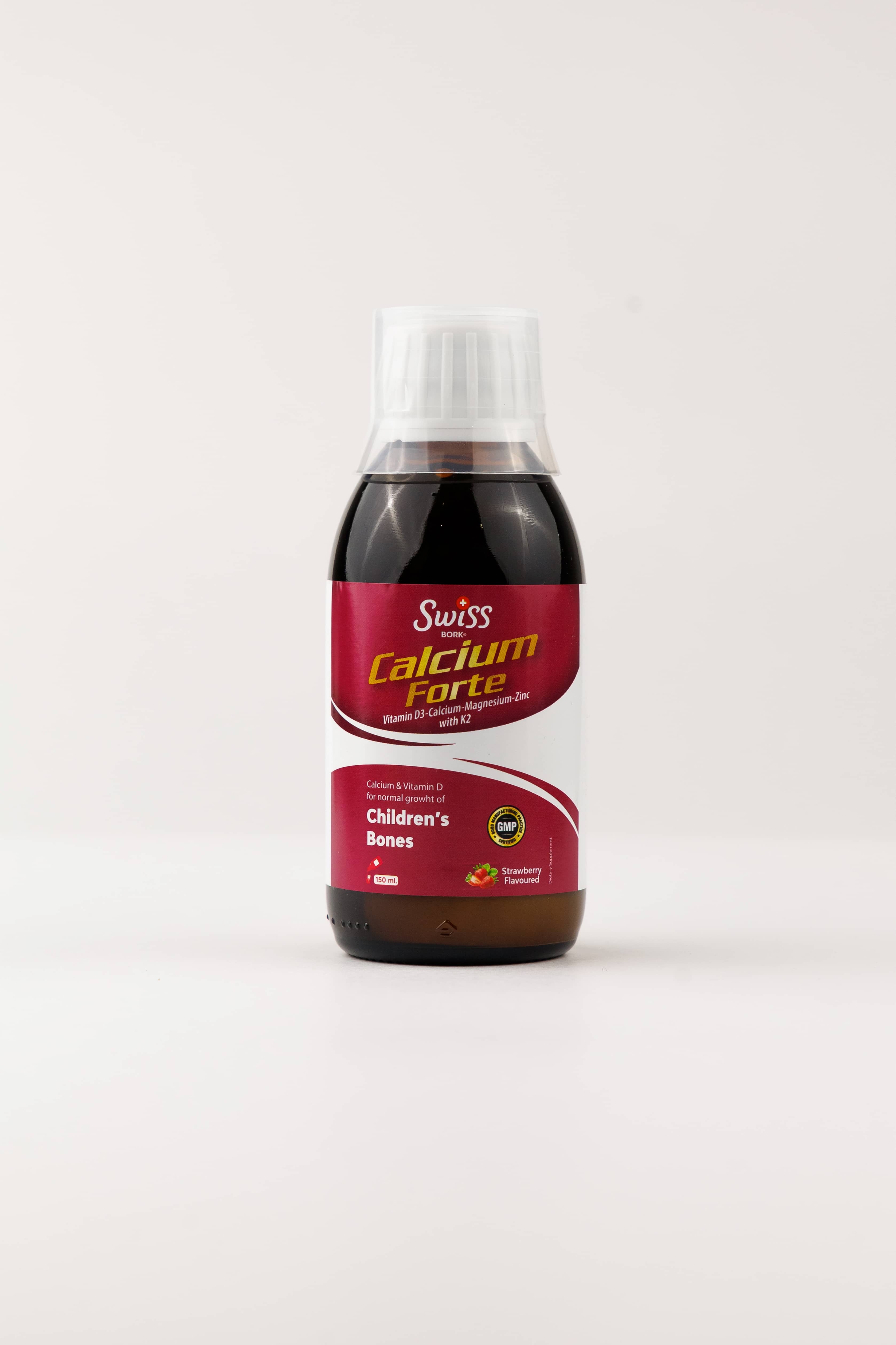 Swiss Bork Calcium Forte Sirop 150ml 2