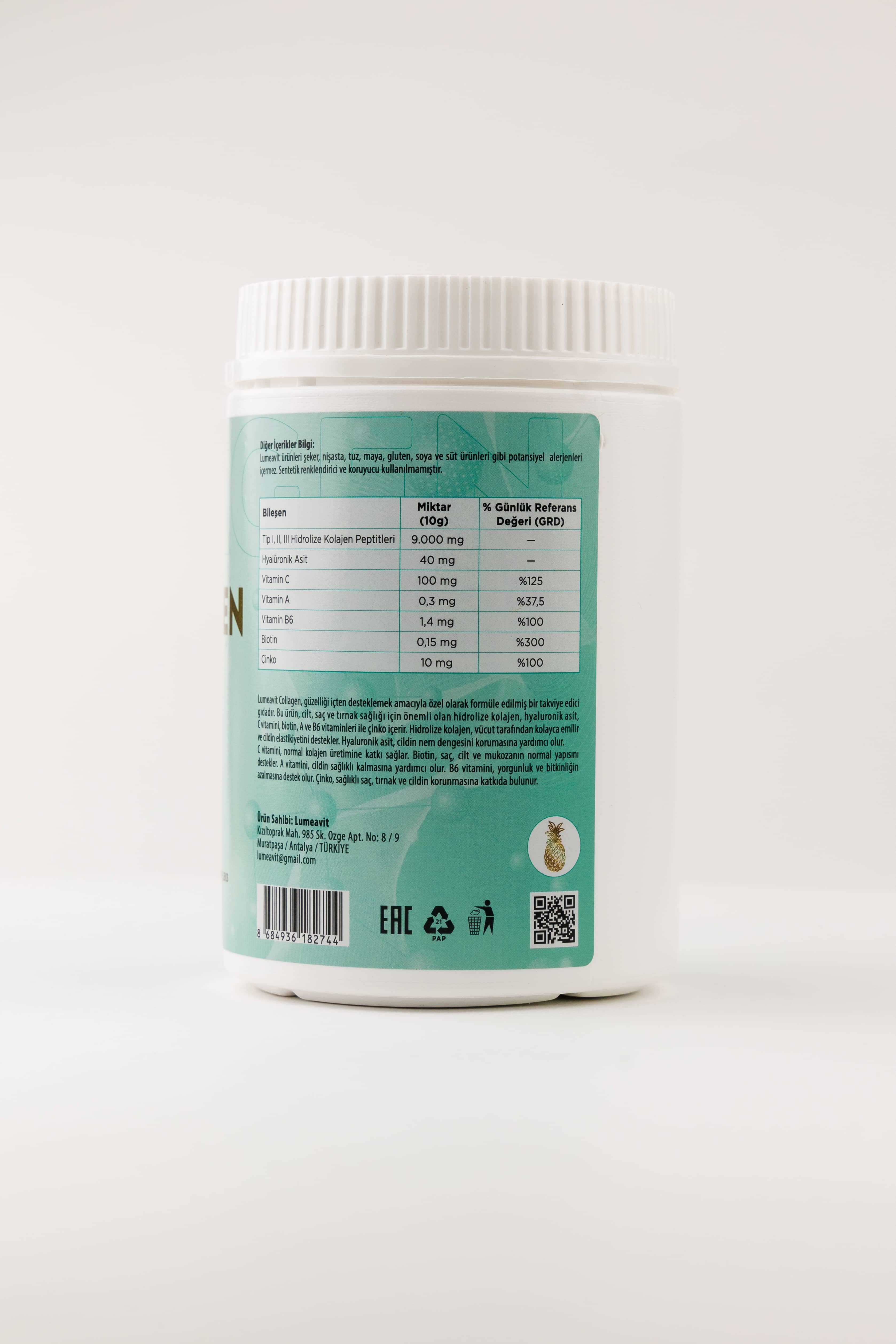 Lumeavit Collagen Premium 1 2 3 tip 300 gramm 3