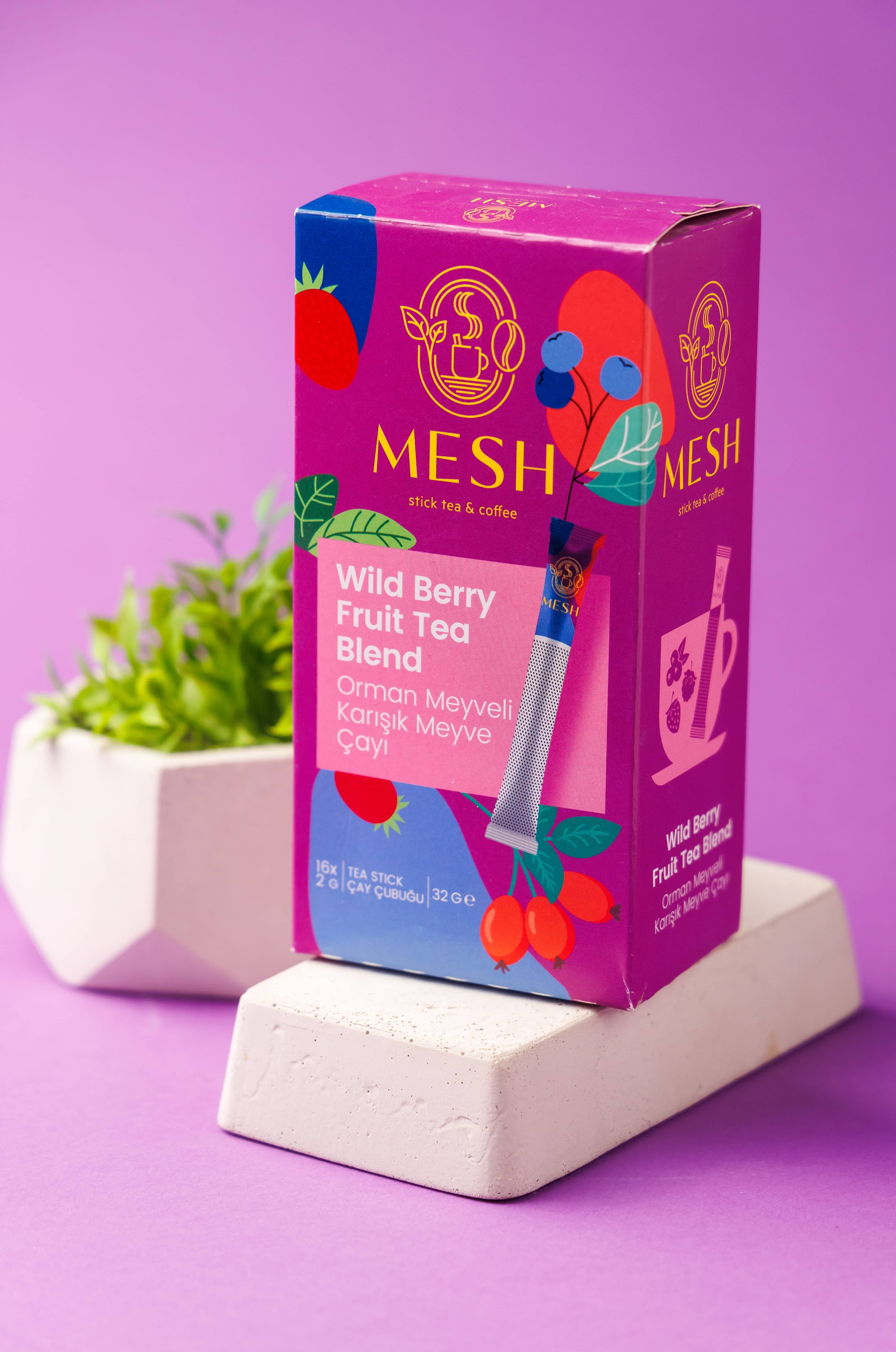 Mesh Stick Wild Berry Fruit tea 16 stick 4