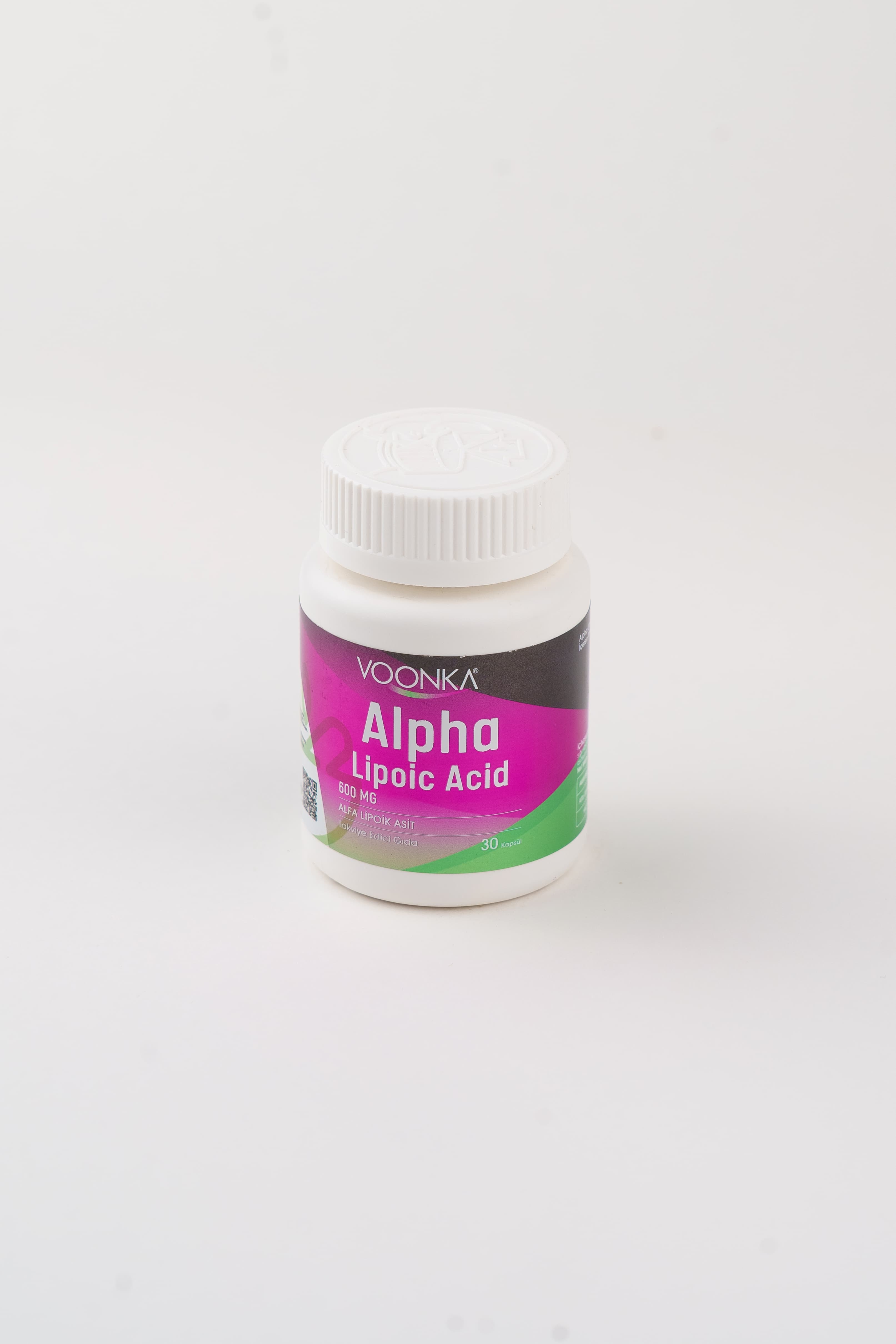 Voonka Alpha Lipoic Acid 600 Mg, 30 capsul