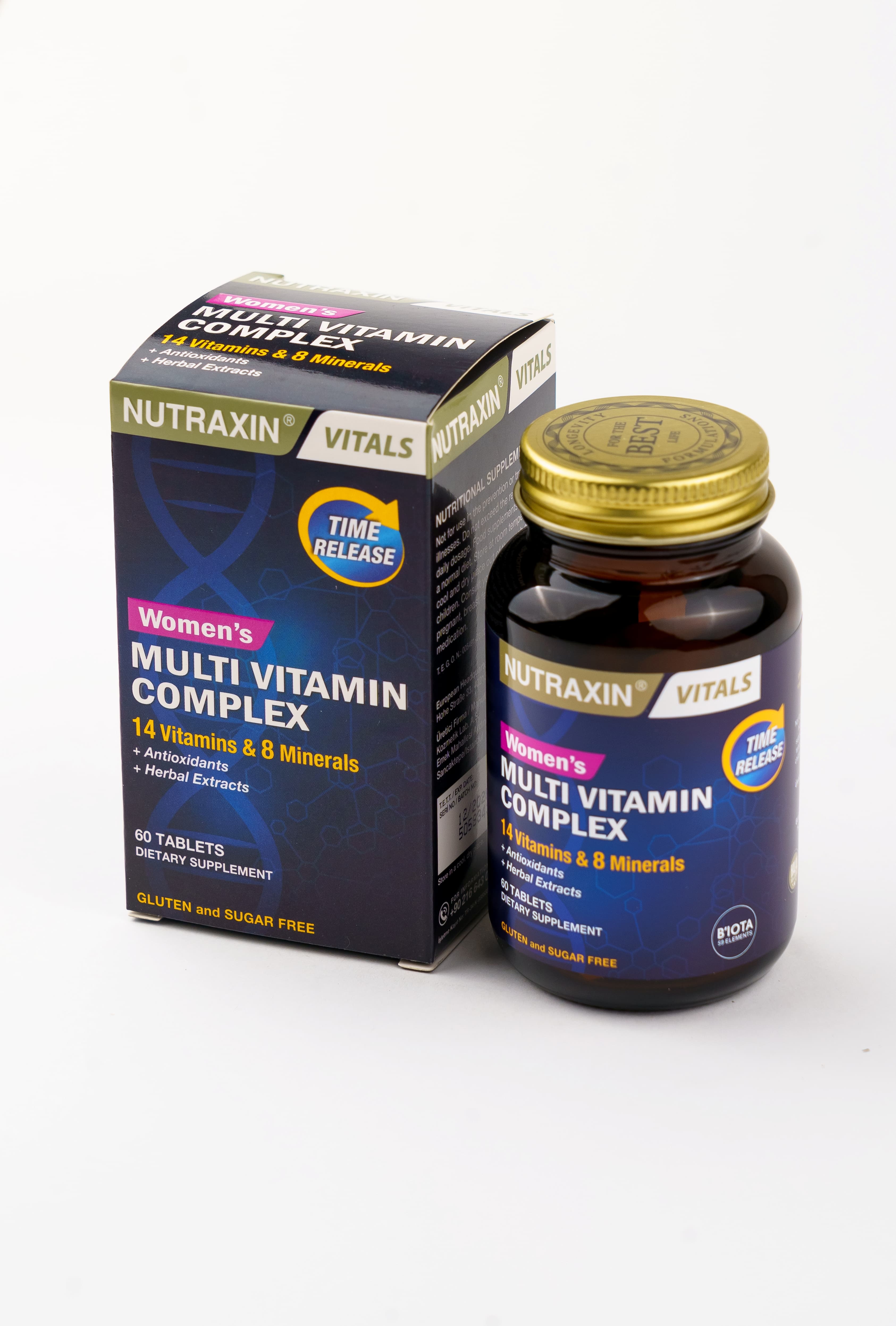 Nutraxin Women’s Multi Vitamin Complex 60 Tablet