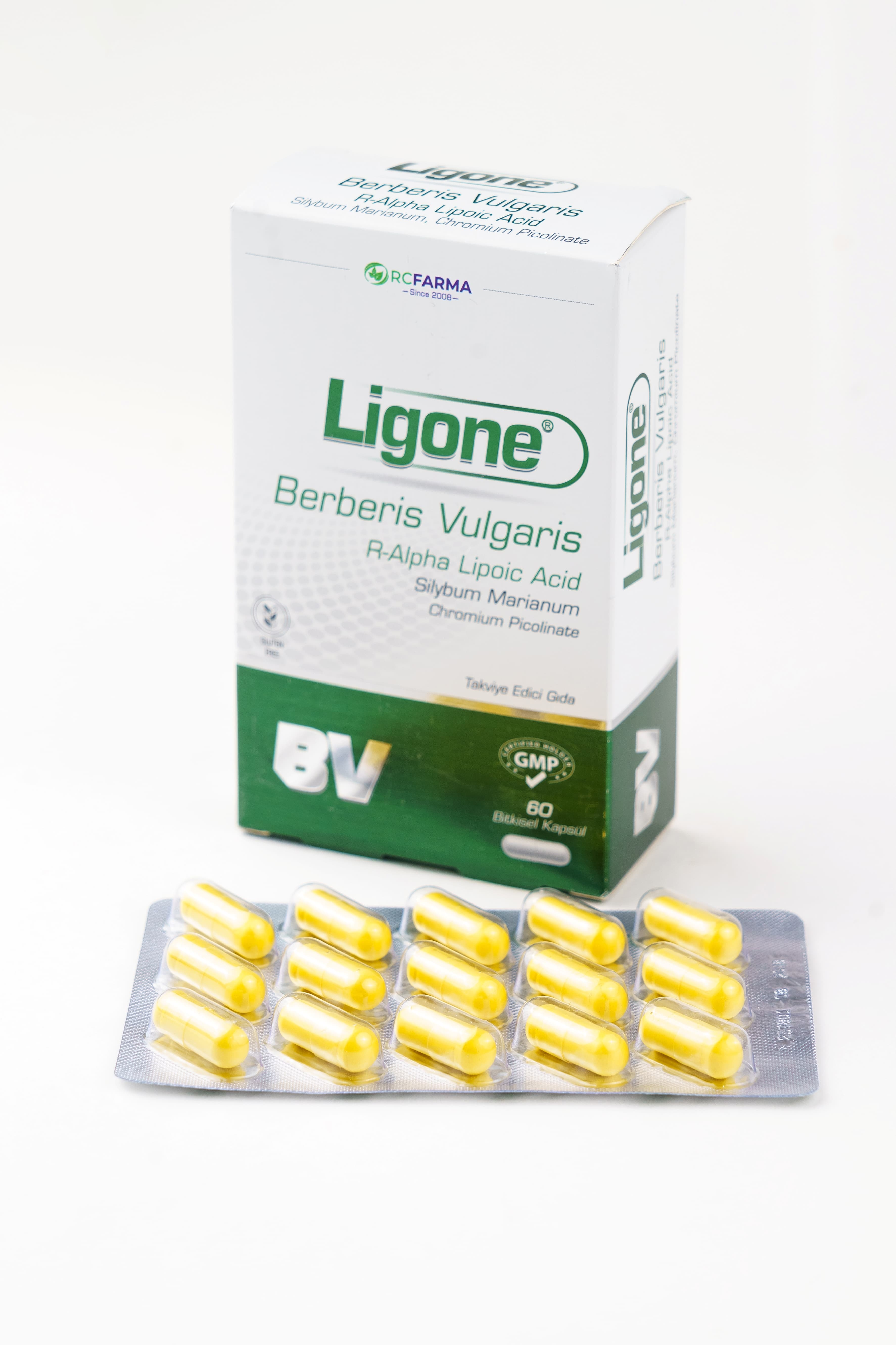 RCFARMA Berberis, Vulgaris, Alpha Lipoic Acid, 60 kapsul