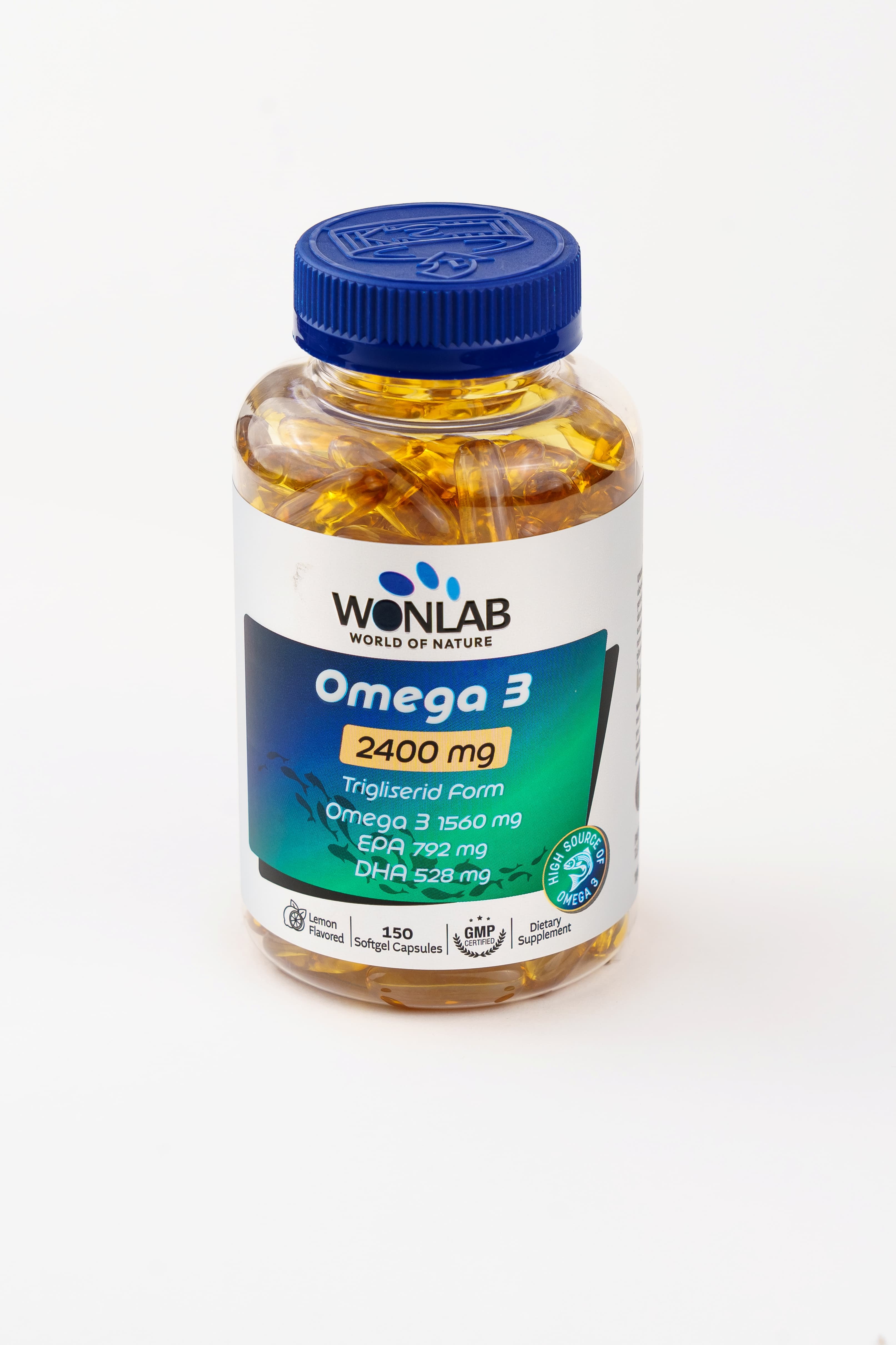 Wonlab Omega 3 2400mg 150 kapsul