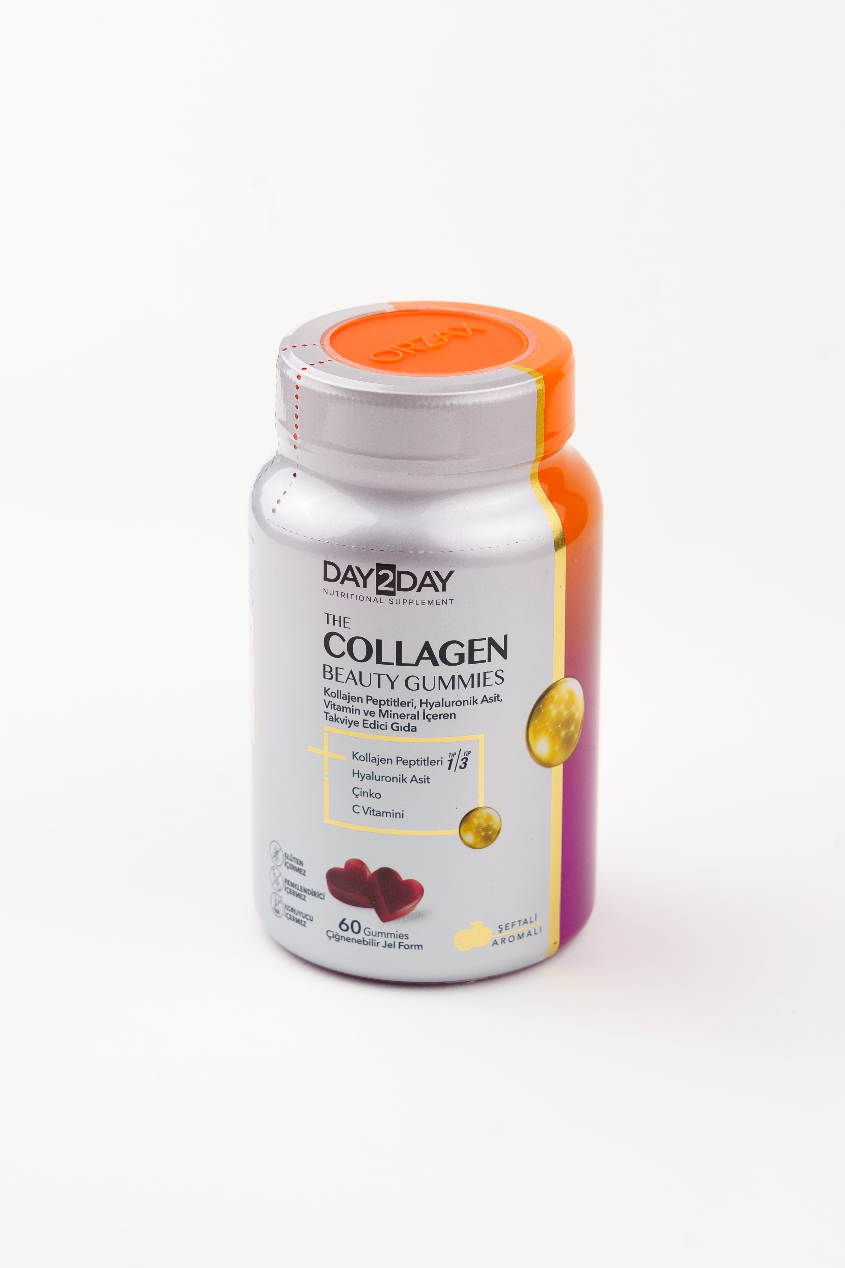 Orzax Day2Day Collagen Beauty, 60 Gummies