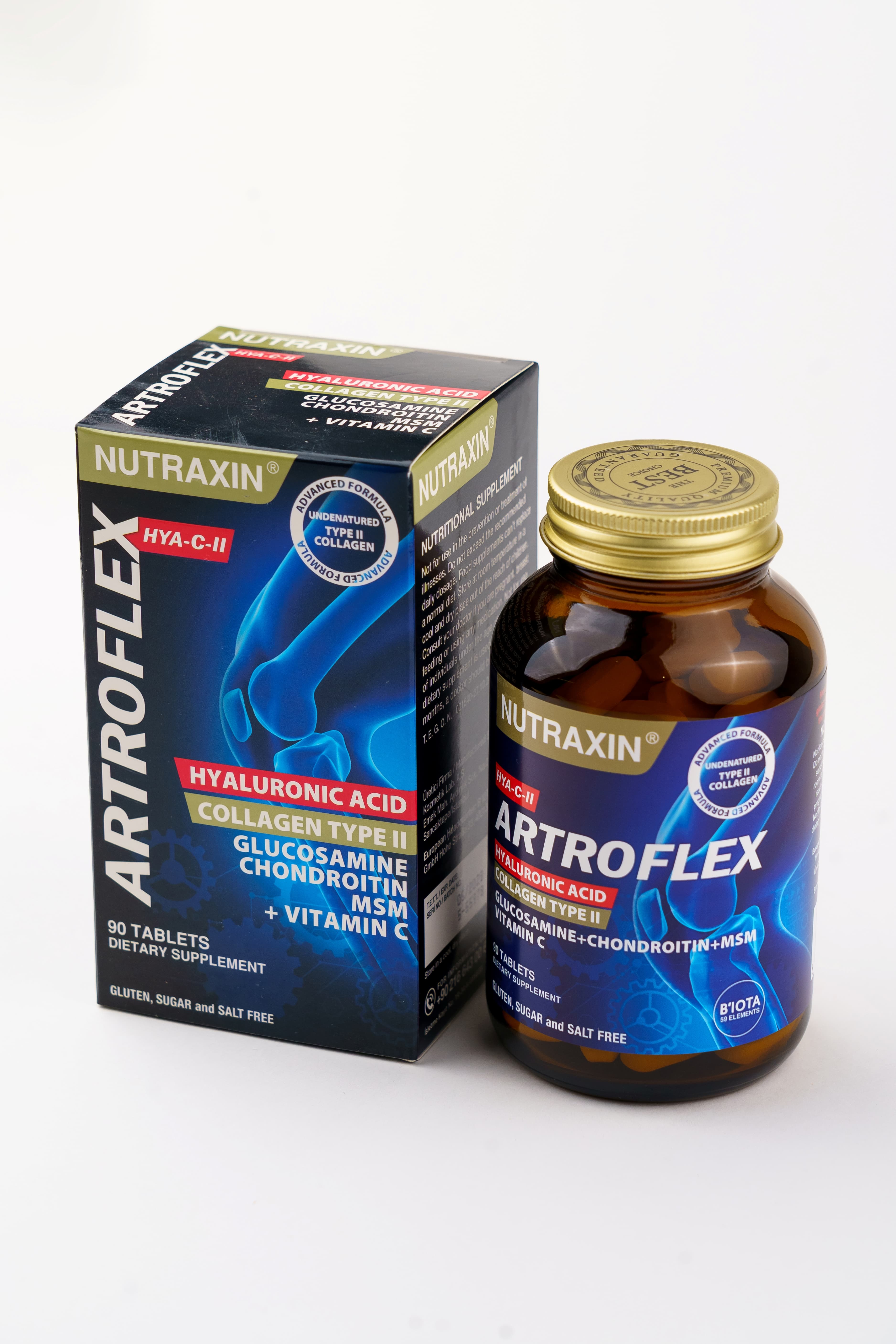 Nutraxin Artroflex -HYA-C-II Hyaluronic Acid, 90 Tablet