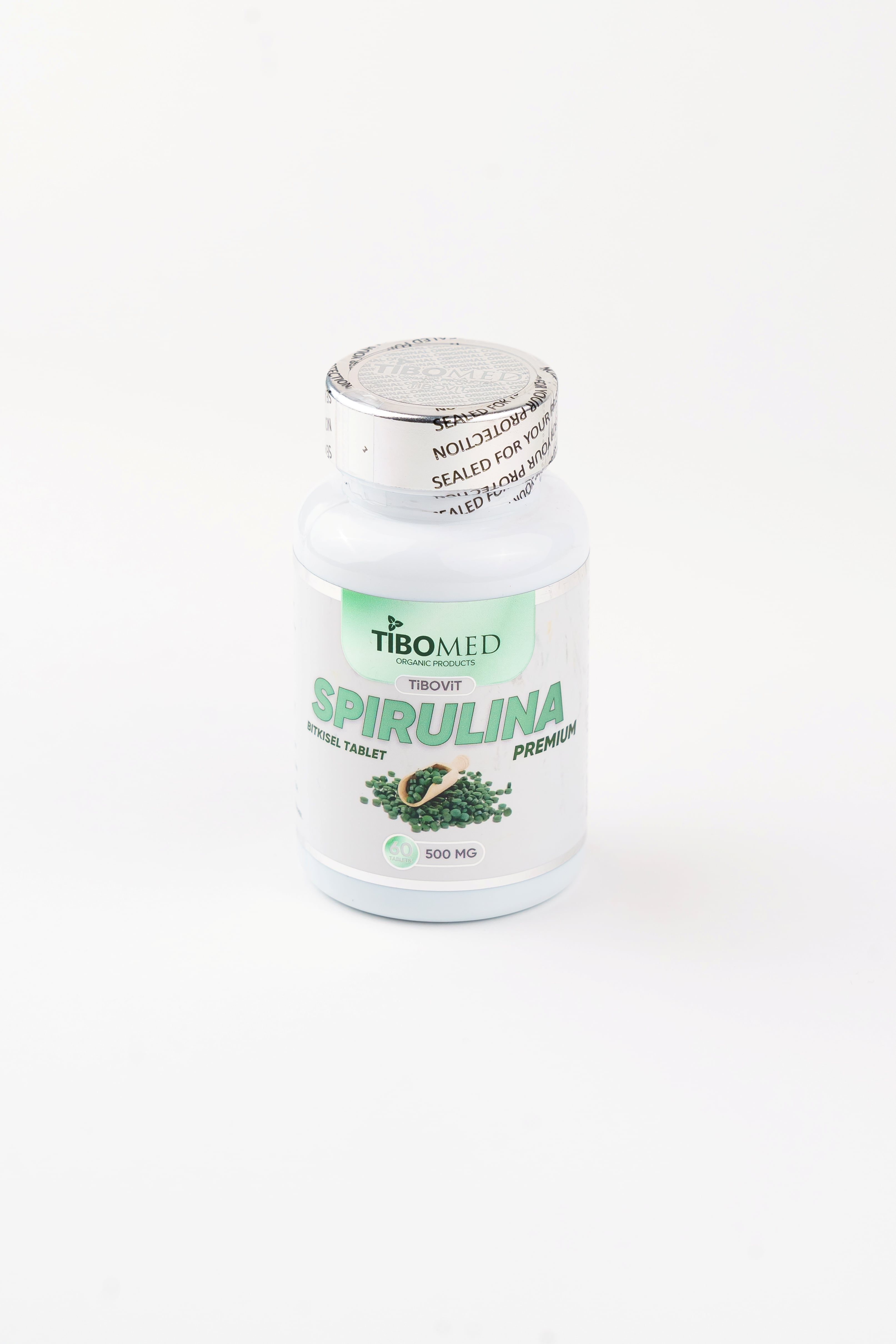 TIBOMED Spirulina 500mg, 60 tablet
