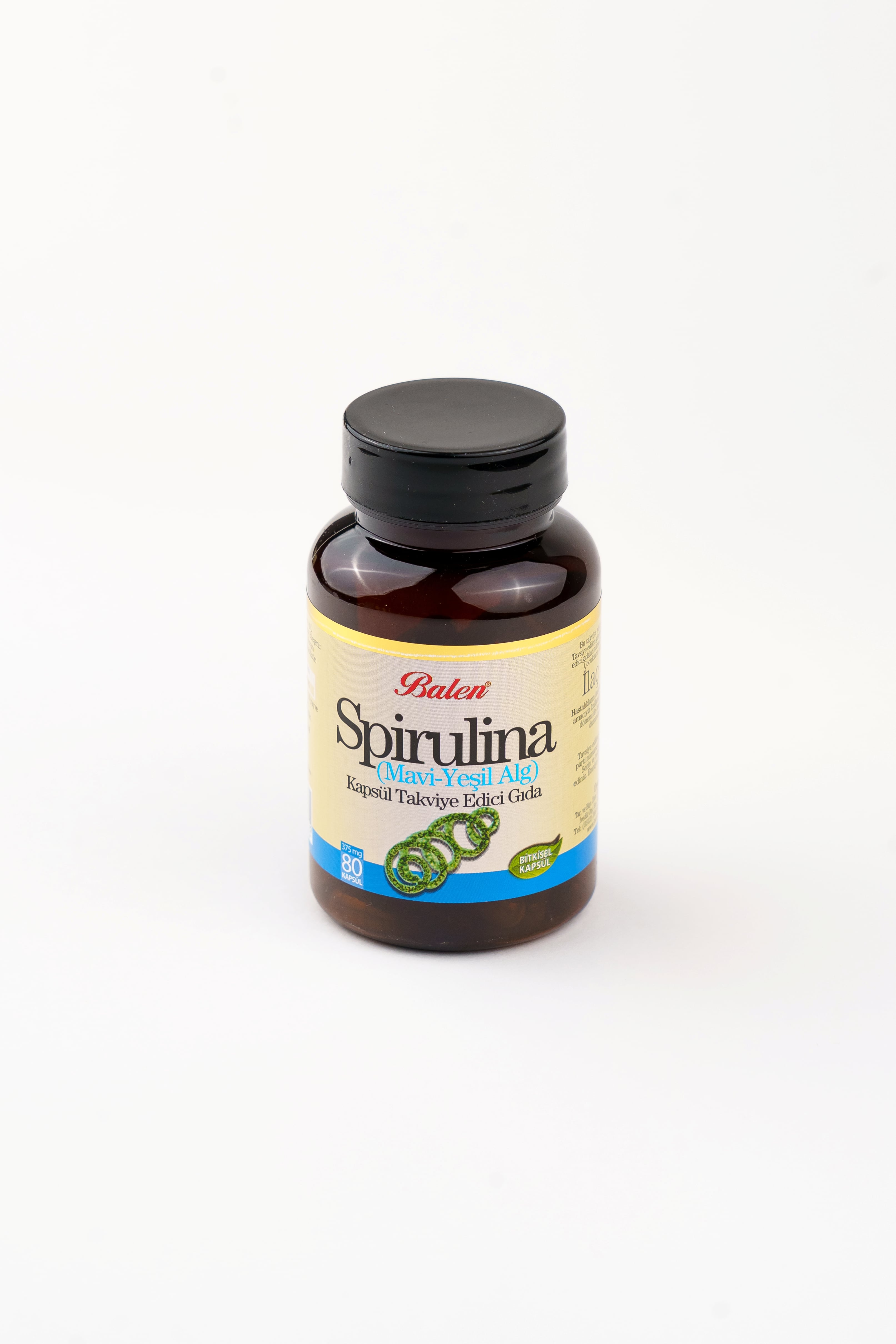 Balen Spirulina 375 MG, 80 kapsul