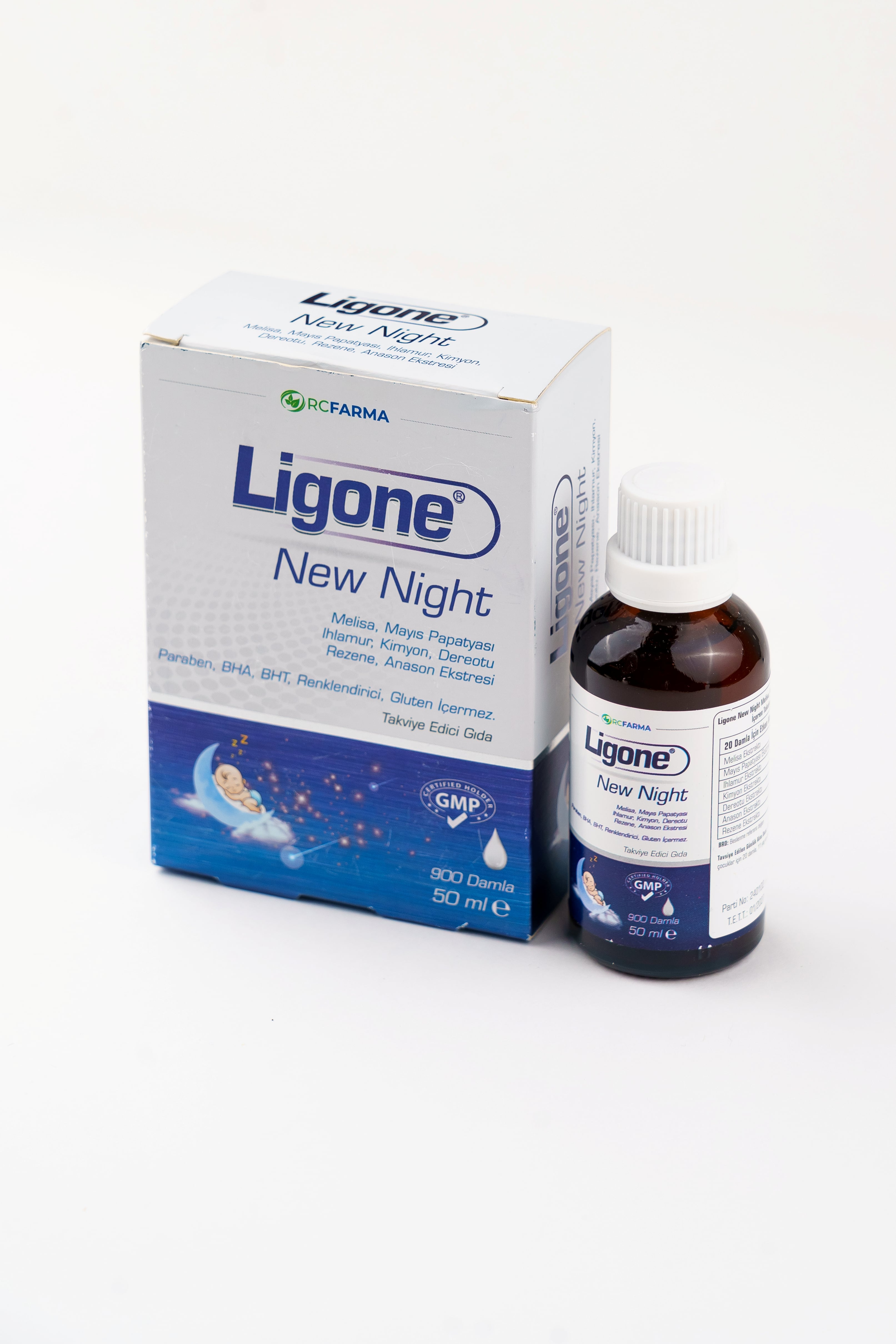 RCFARMA Ligone New Night 900 tomchi, 50ml
