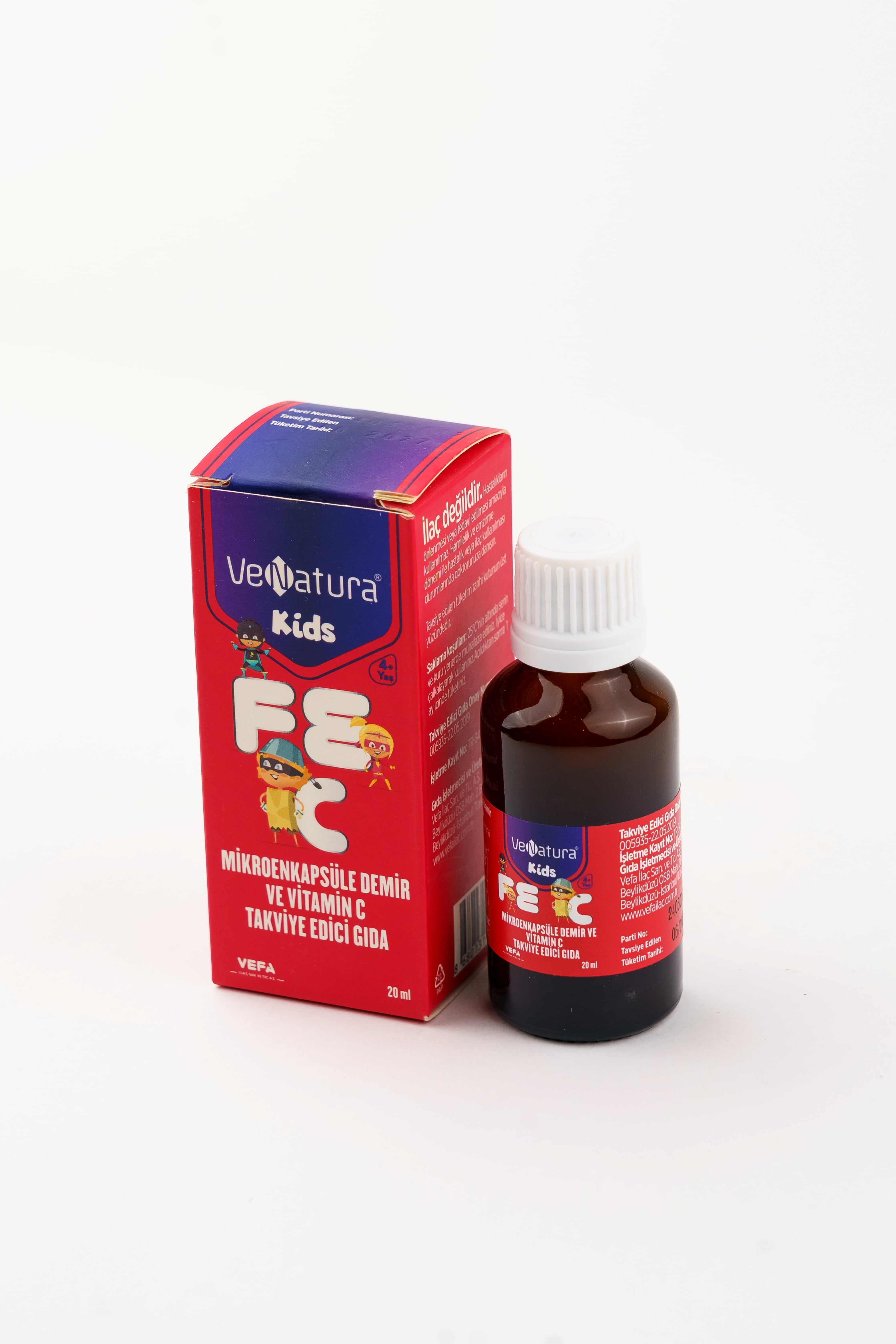 Venatura - KIDS Ferrum Mikroenkapsule DAMLA, 20 ml