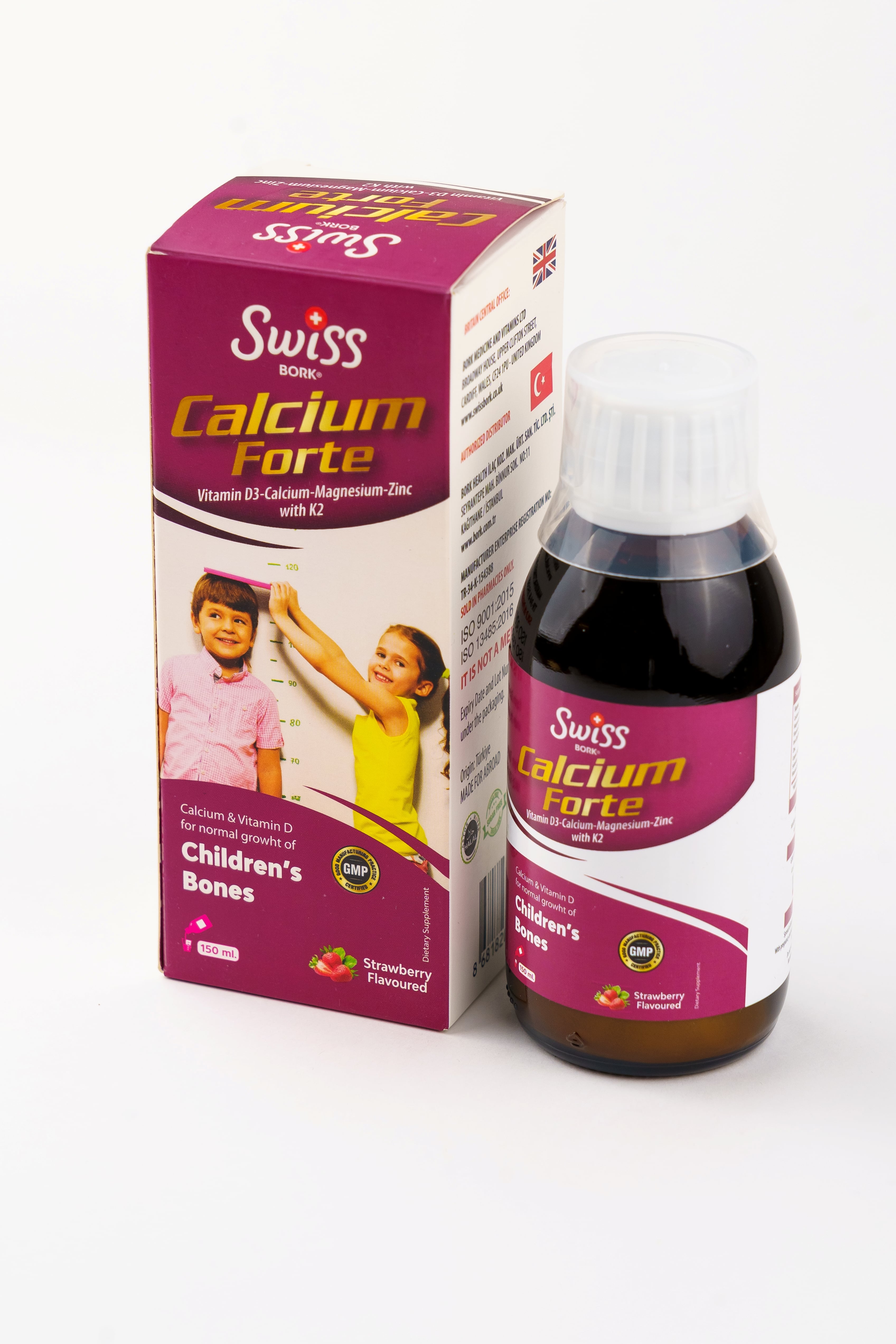 Swiss Bork Calcium Forte Sirop 150ml