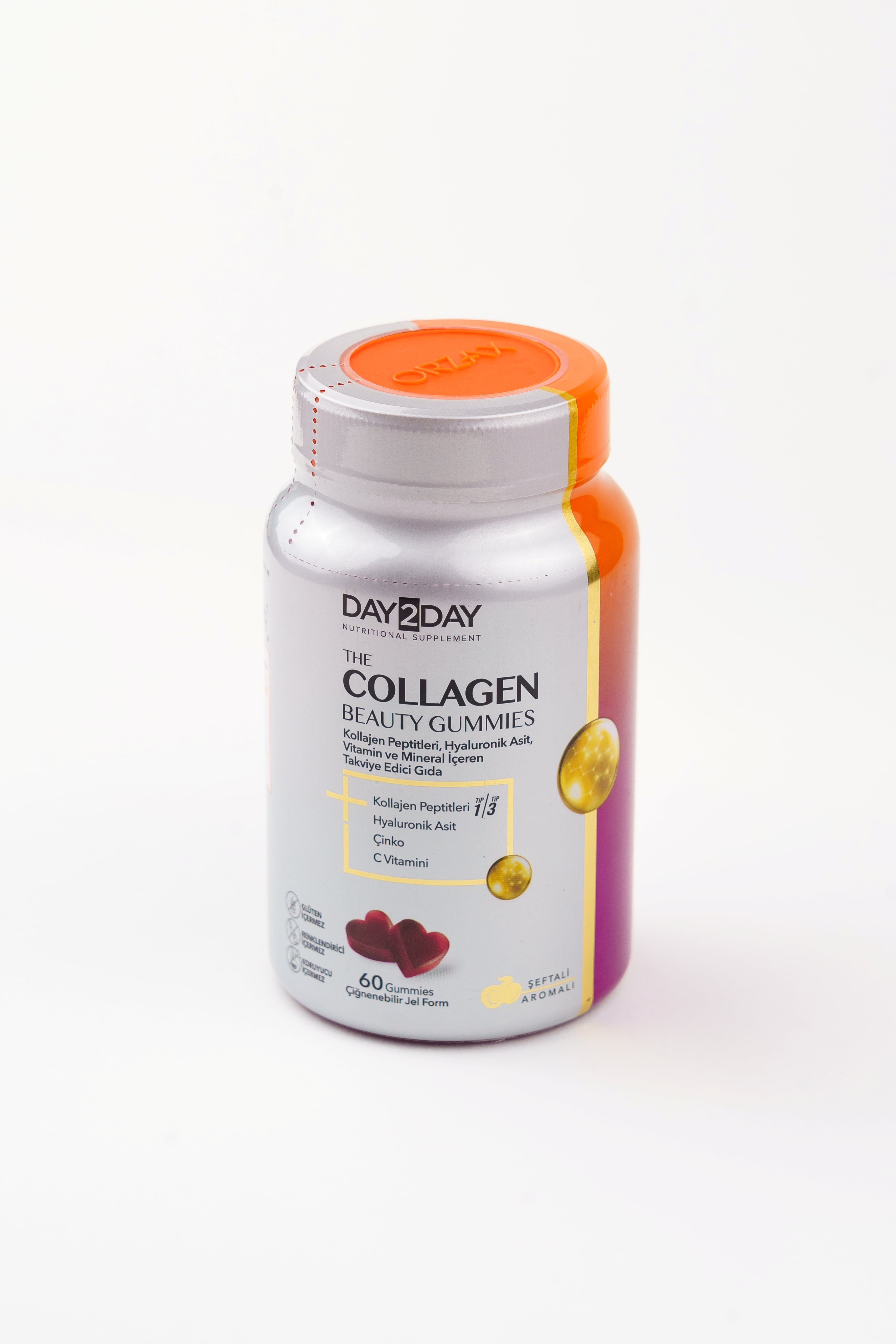 Orzax Day2Day Collagen Beauty, 60 Gummies