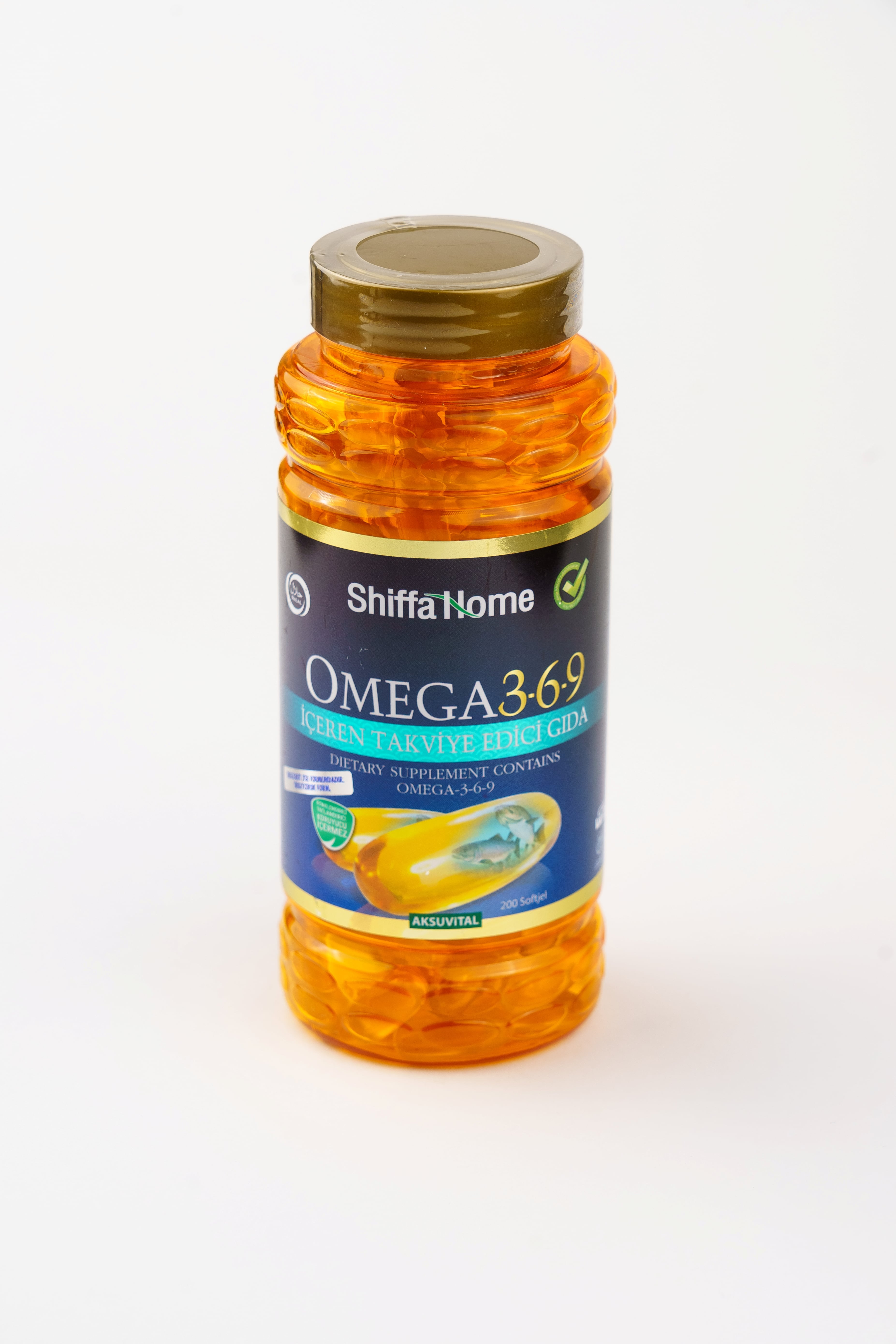 Shiffa Home Omega 3,6,9 1000 mg, 200 kapsul