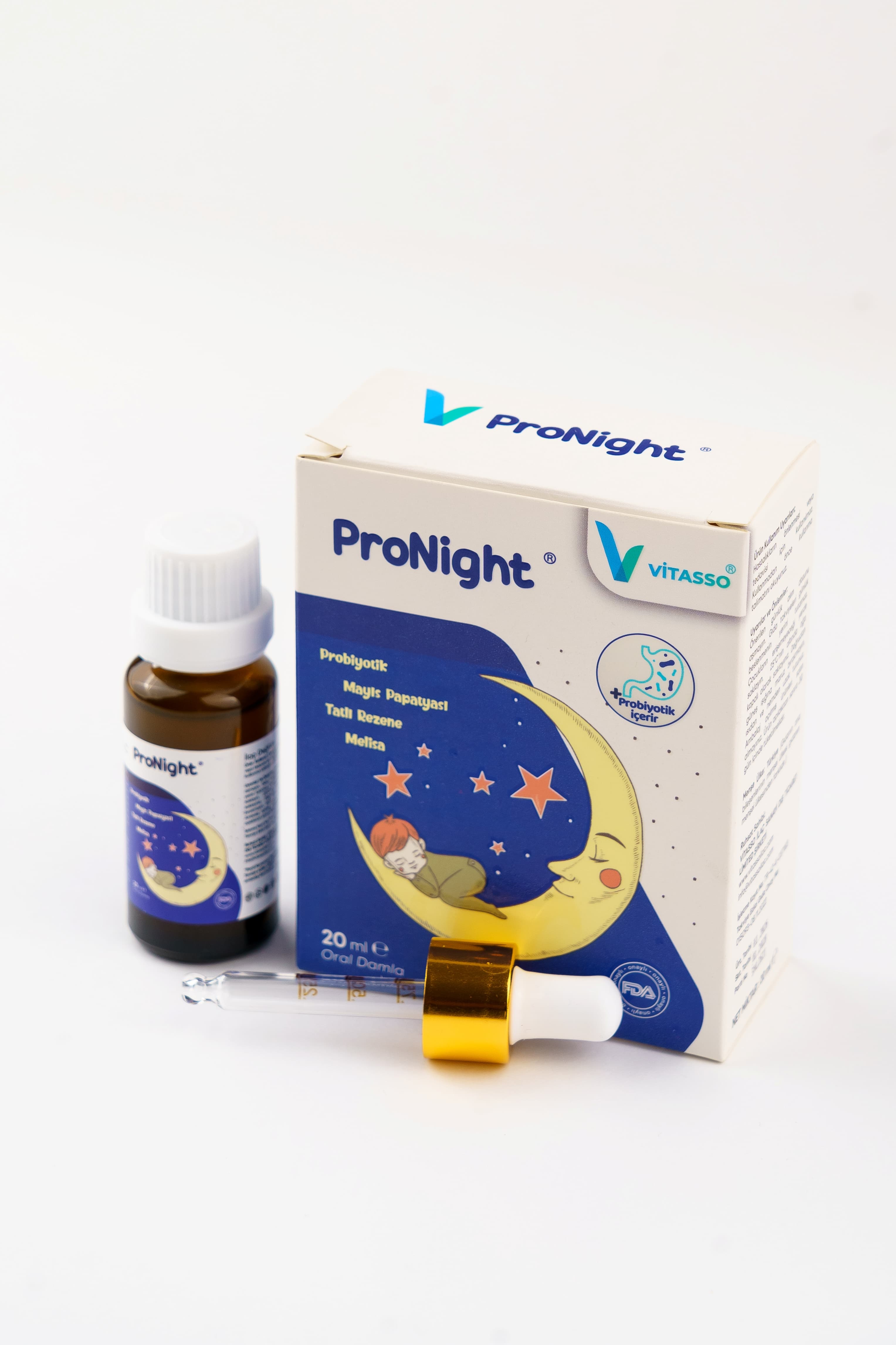 Vitasso ProNight Baby tomchi, 20ml