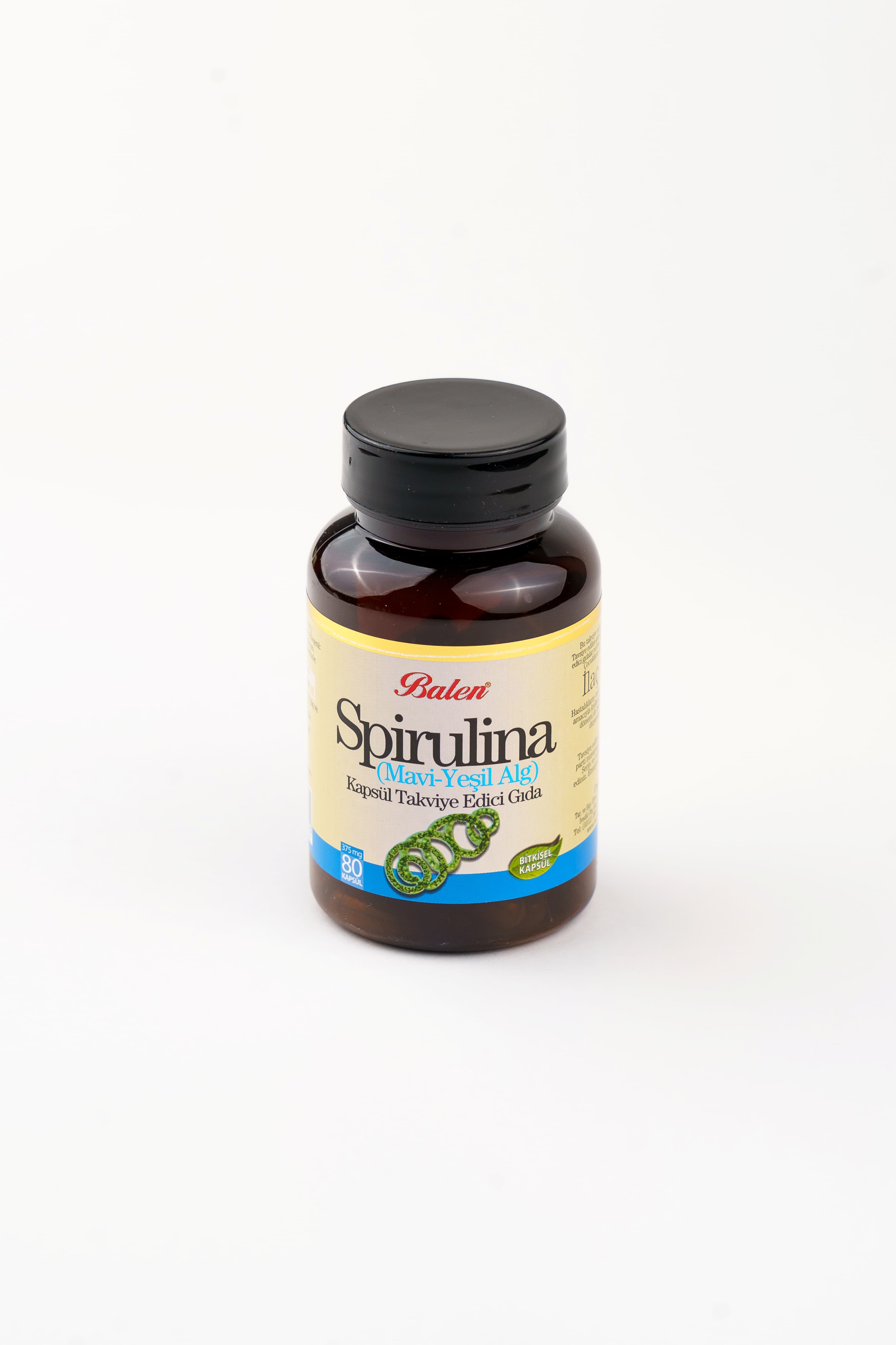 Balen Spirulina 375 MG, 80 kapsul