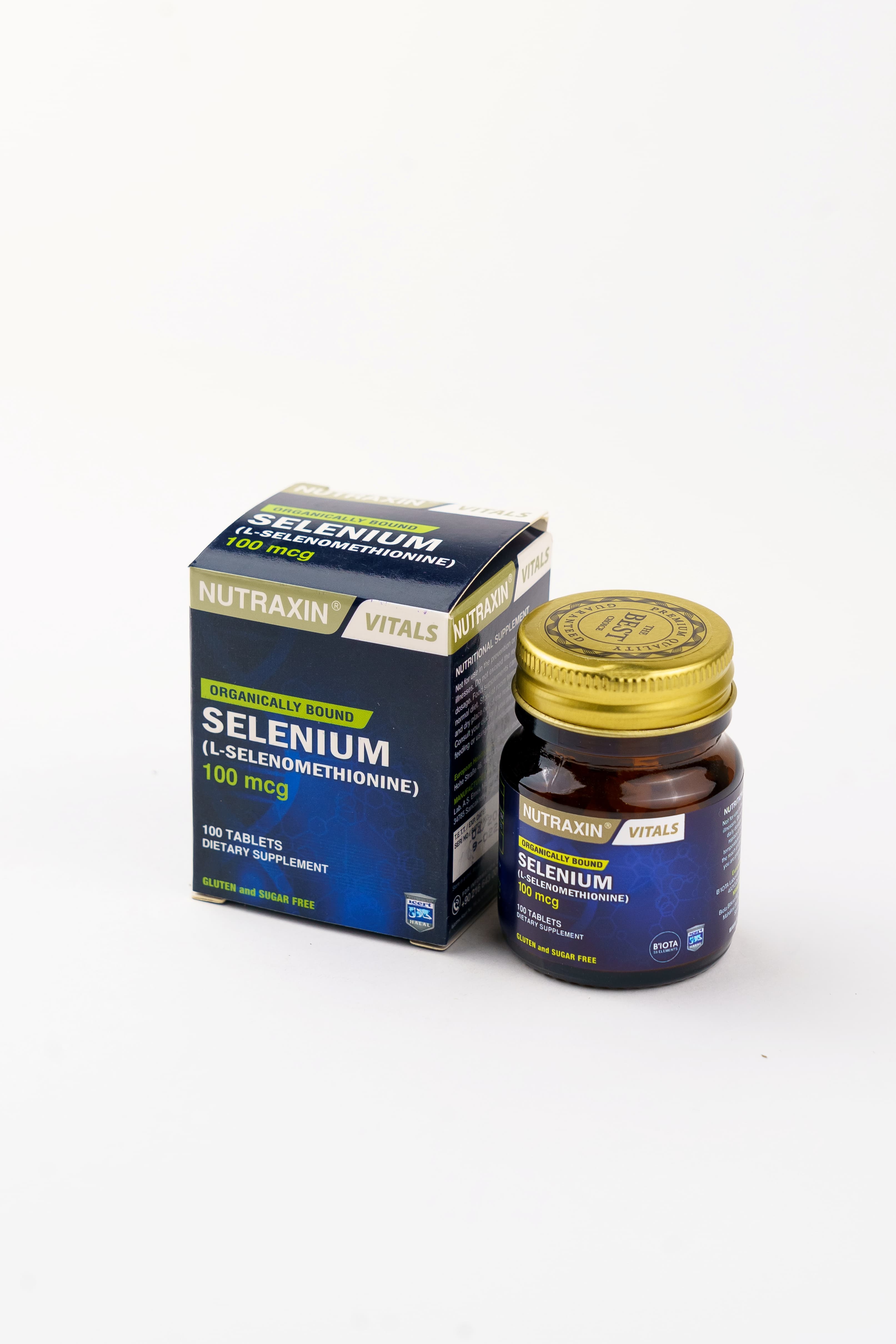 Nutraxin Selenium L-Selenometionin 100 mcg, 100 Tablet