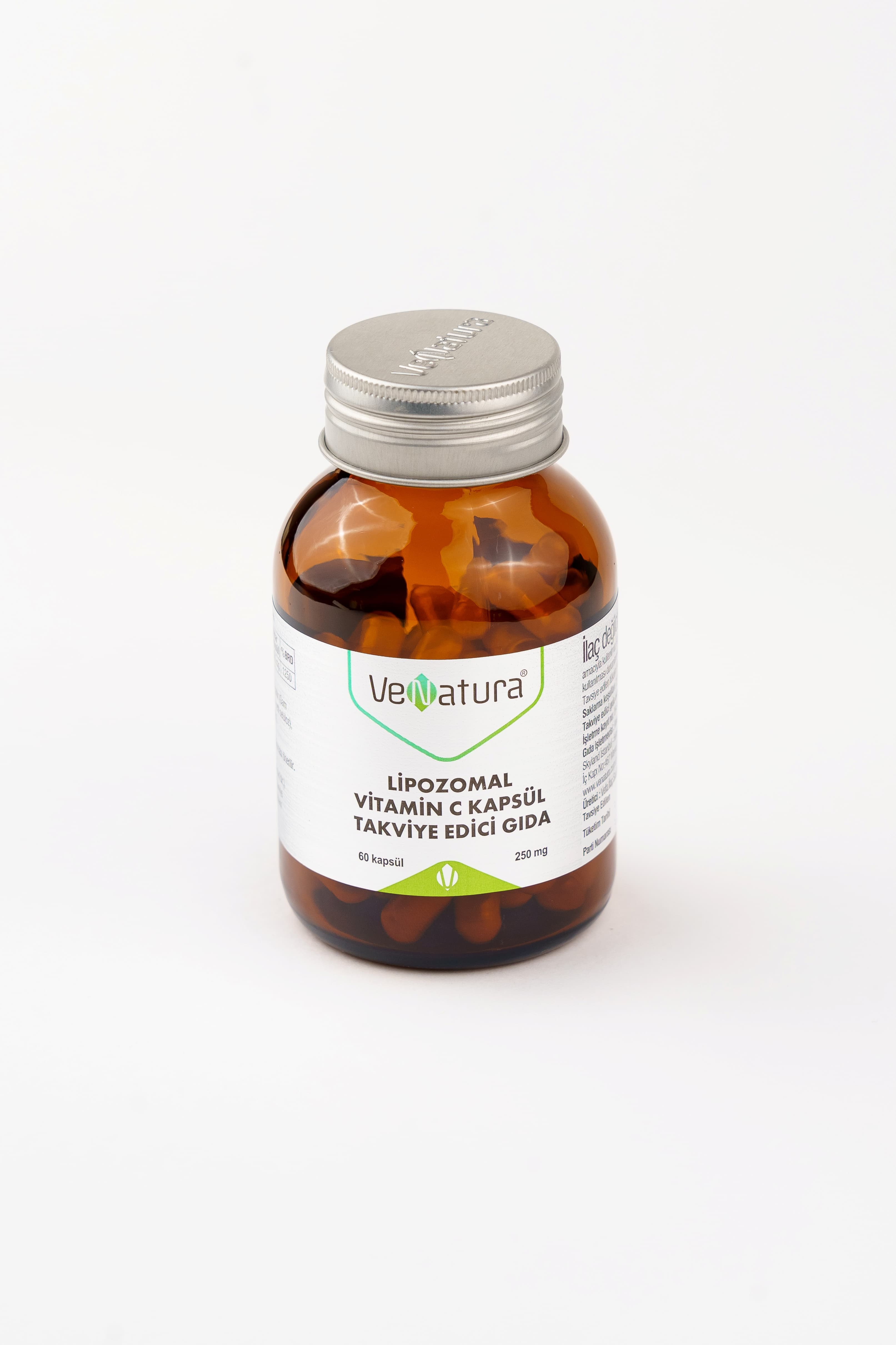 Venatura Lipozomal, Vitamin C, 60 kapsul