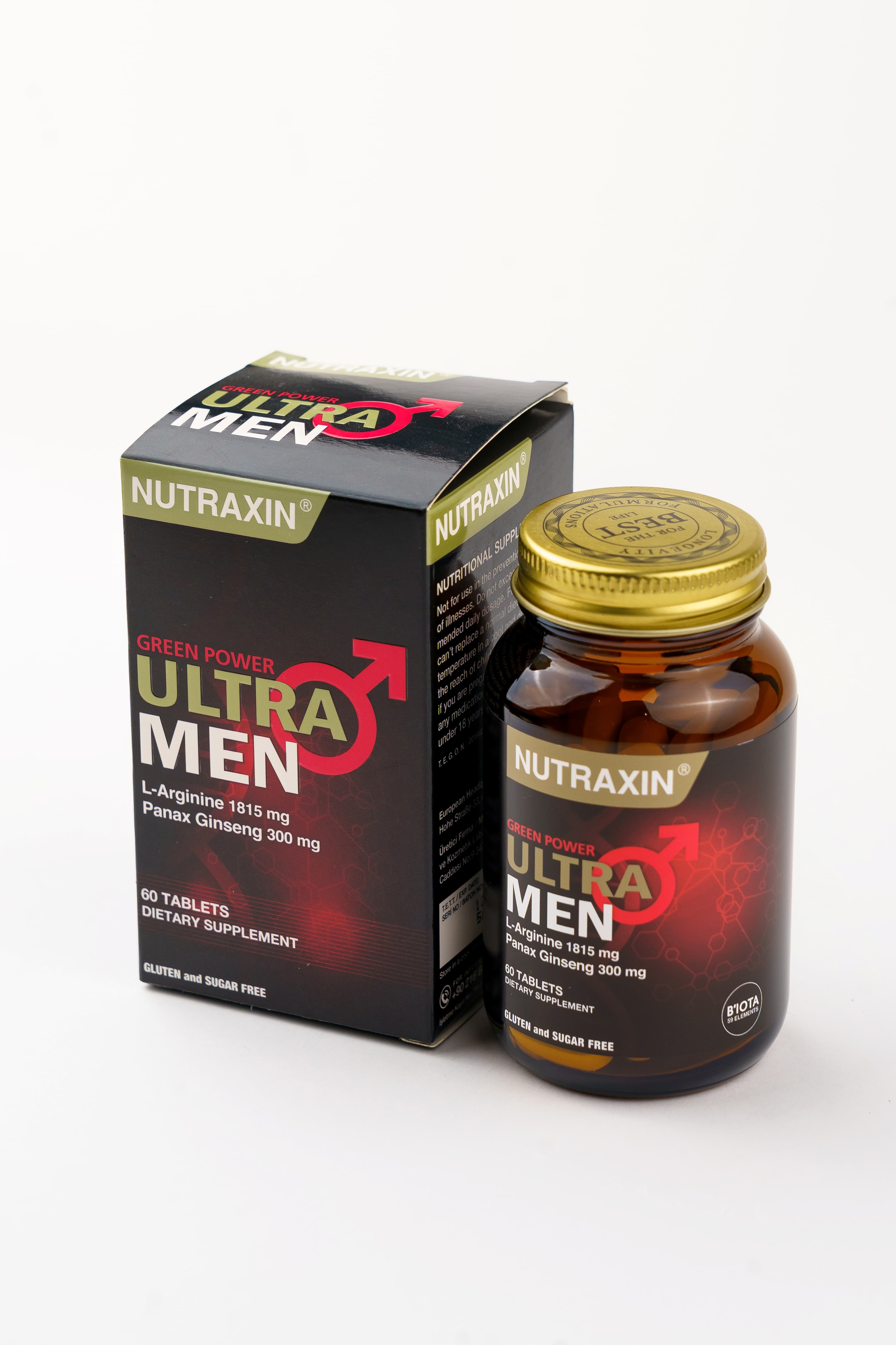 Nutraxin Ultra Men green energy, 60 Tablet