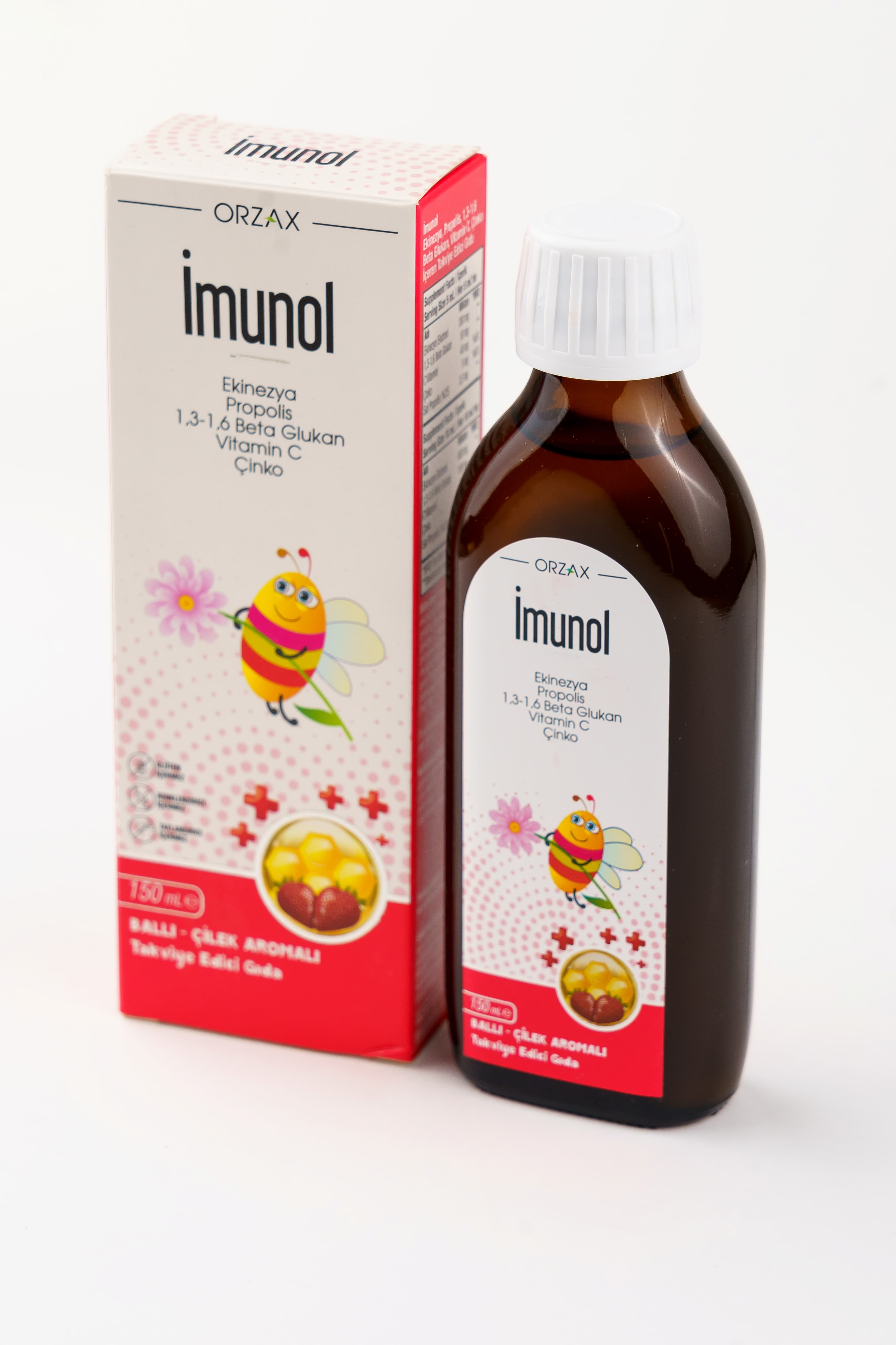 Orzax Imunol Surup BALLI CICEK, 150 ml